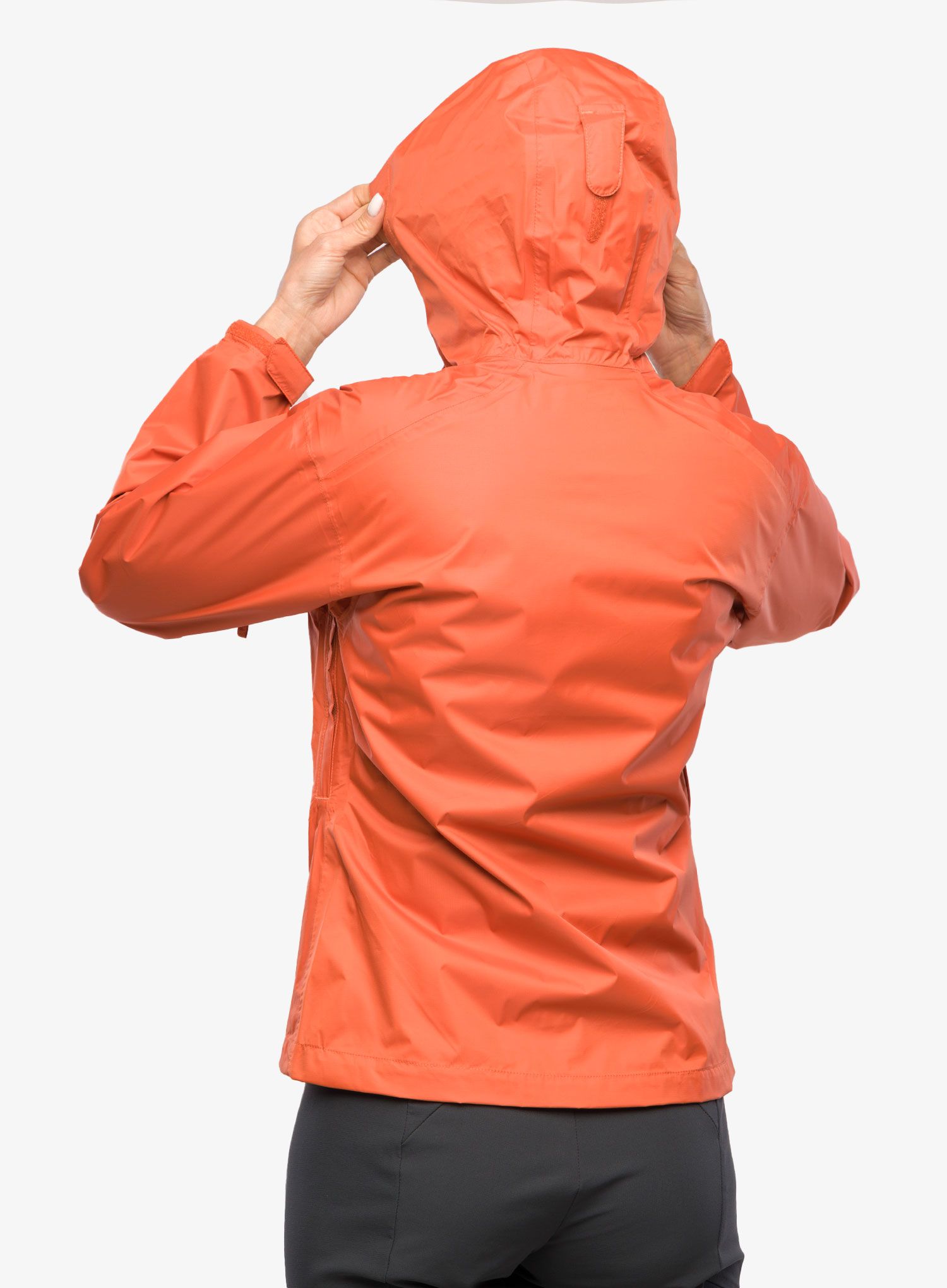 Dámská bunda do deště Helly Hansen Loke Jacket - terracotta