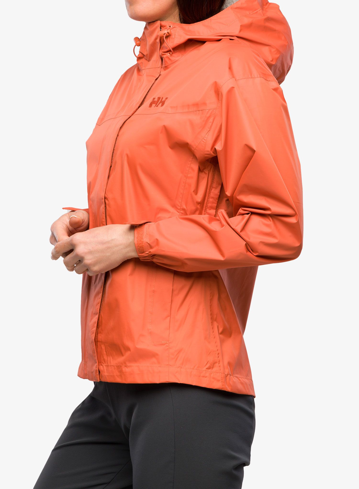 Dámská bunda do deště Helly Hansen Loke Jacket - terracotta