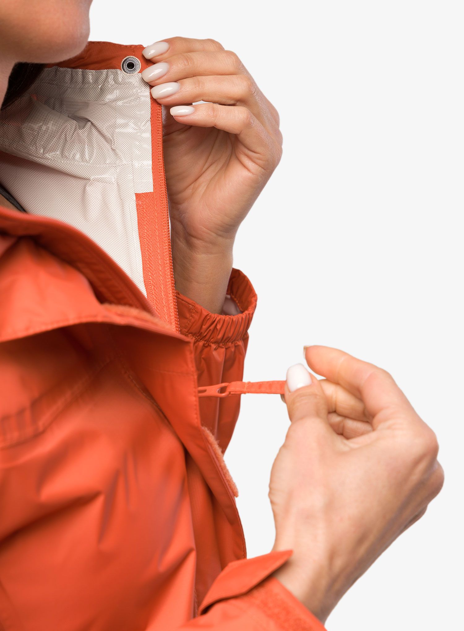Dámská bunda do deště Helly Hansen Loke Jacket - terracotta