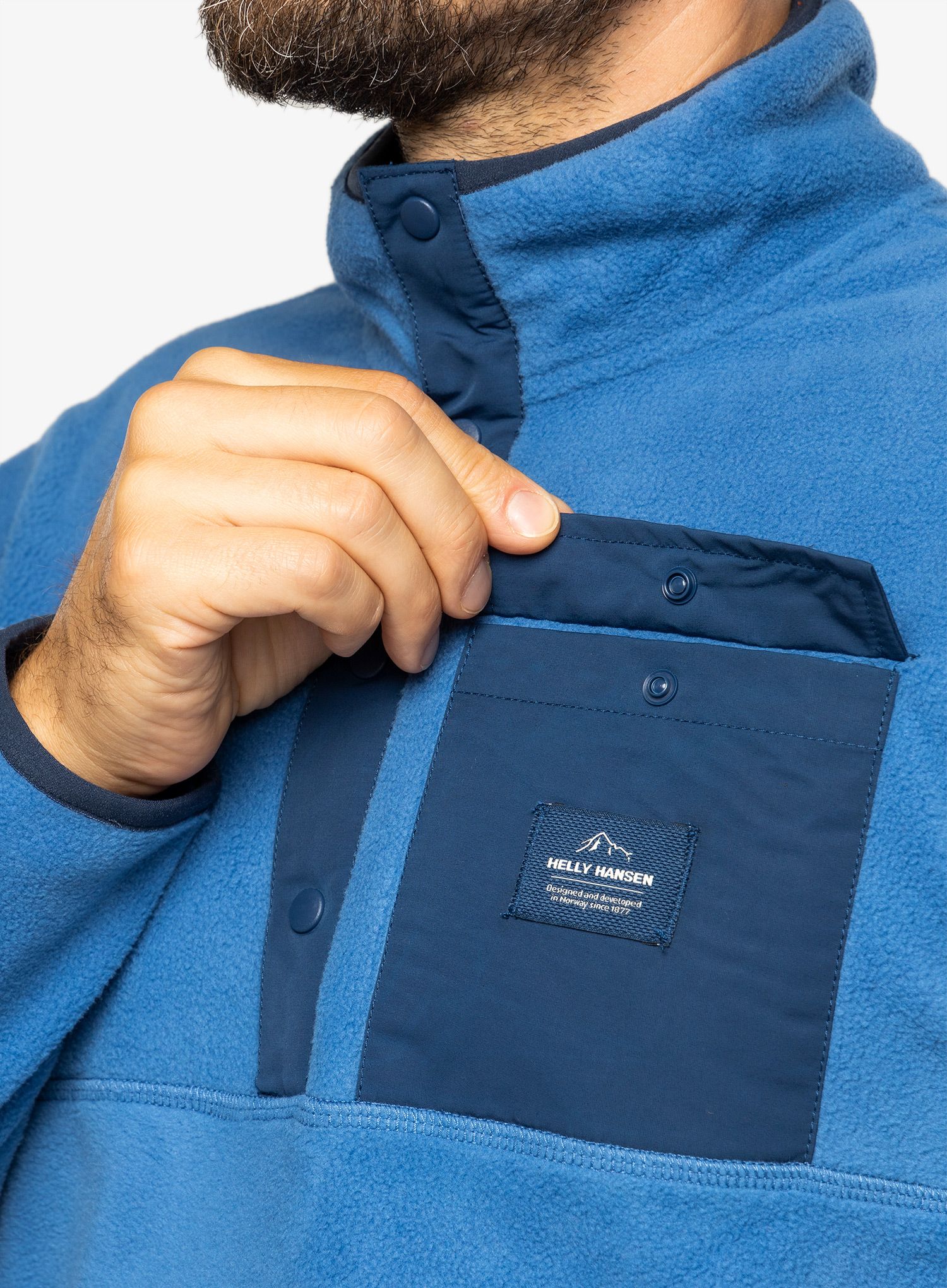 Pánská mikina Helly Hansen Maridalen Fleece - azurite