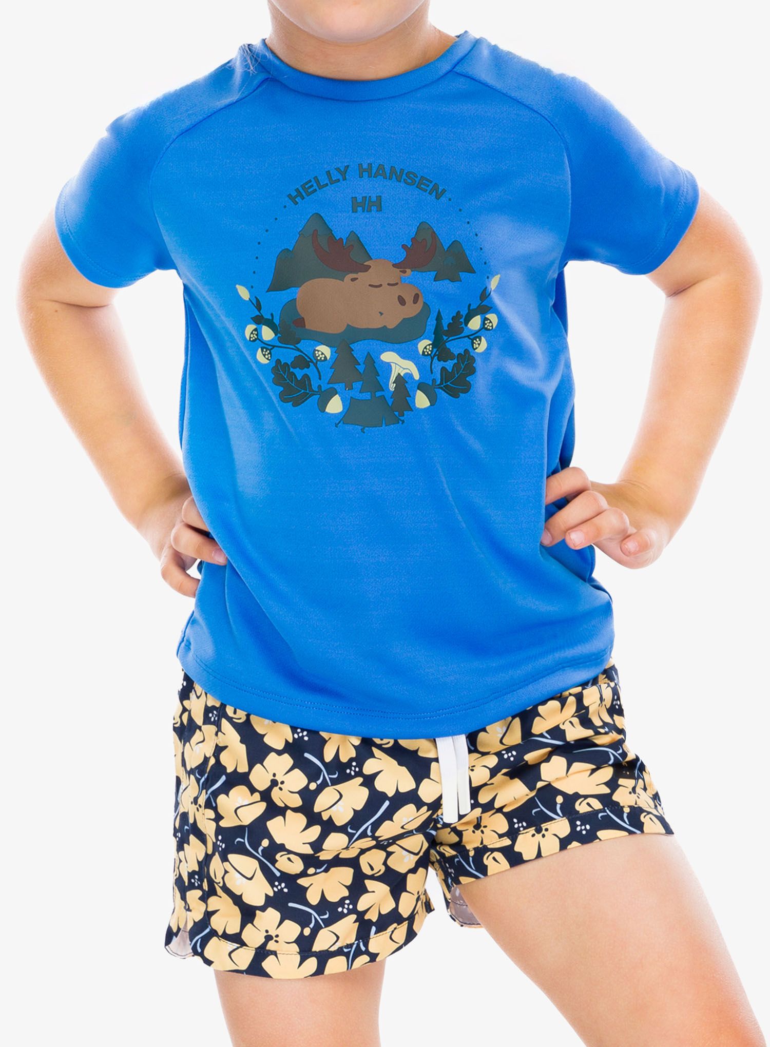 Dětské tričko Helly Hansen Marka T-Shirt - ultra blue