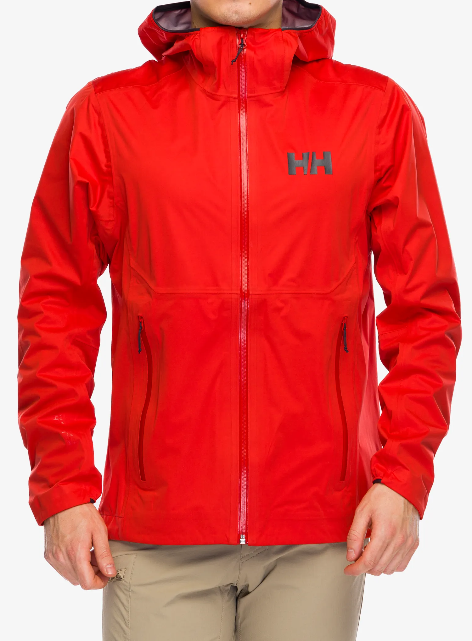 Bunda do deště Helly Hansen Momentum 3L Stretch Jacket - alert red