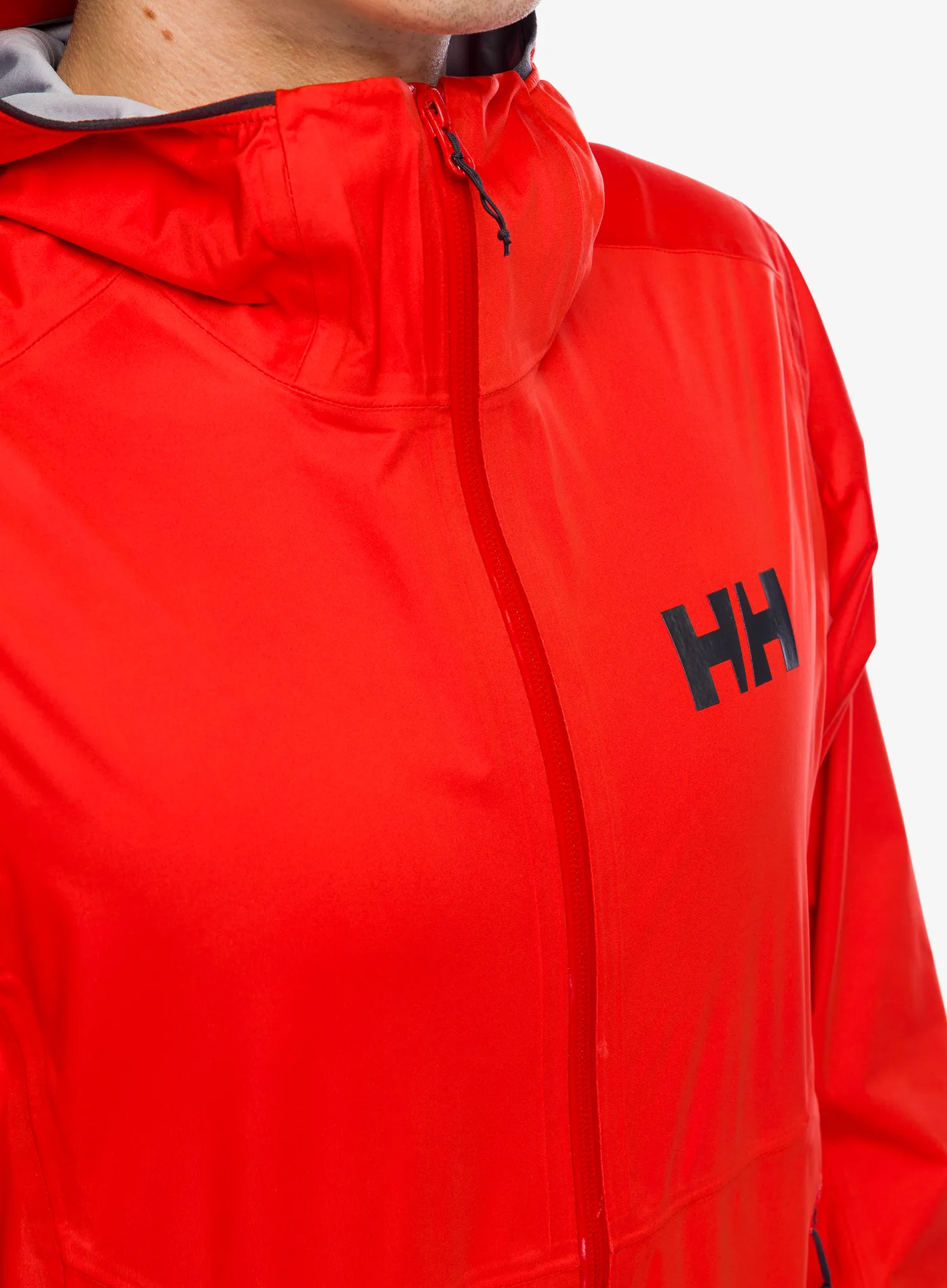 Bunda do deště Helly Hansen Momentum 3L Stretch Jacket - alert red