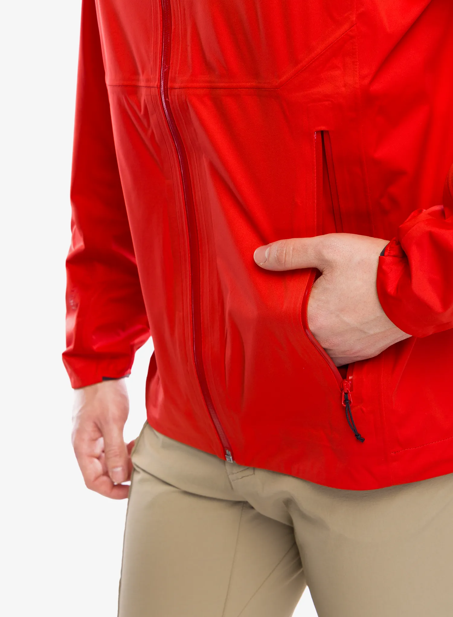 Bunda do deště Helly Hansen Momentum 3L Stretch Jacket - alert red