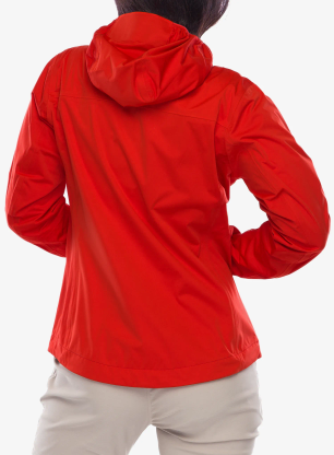 Dámská bunda do deště Helly Hansen Momentum 3L Stretch Jacket - alert red
