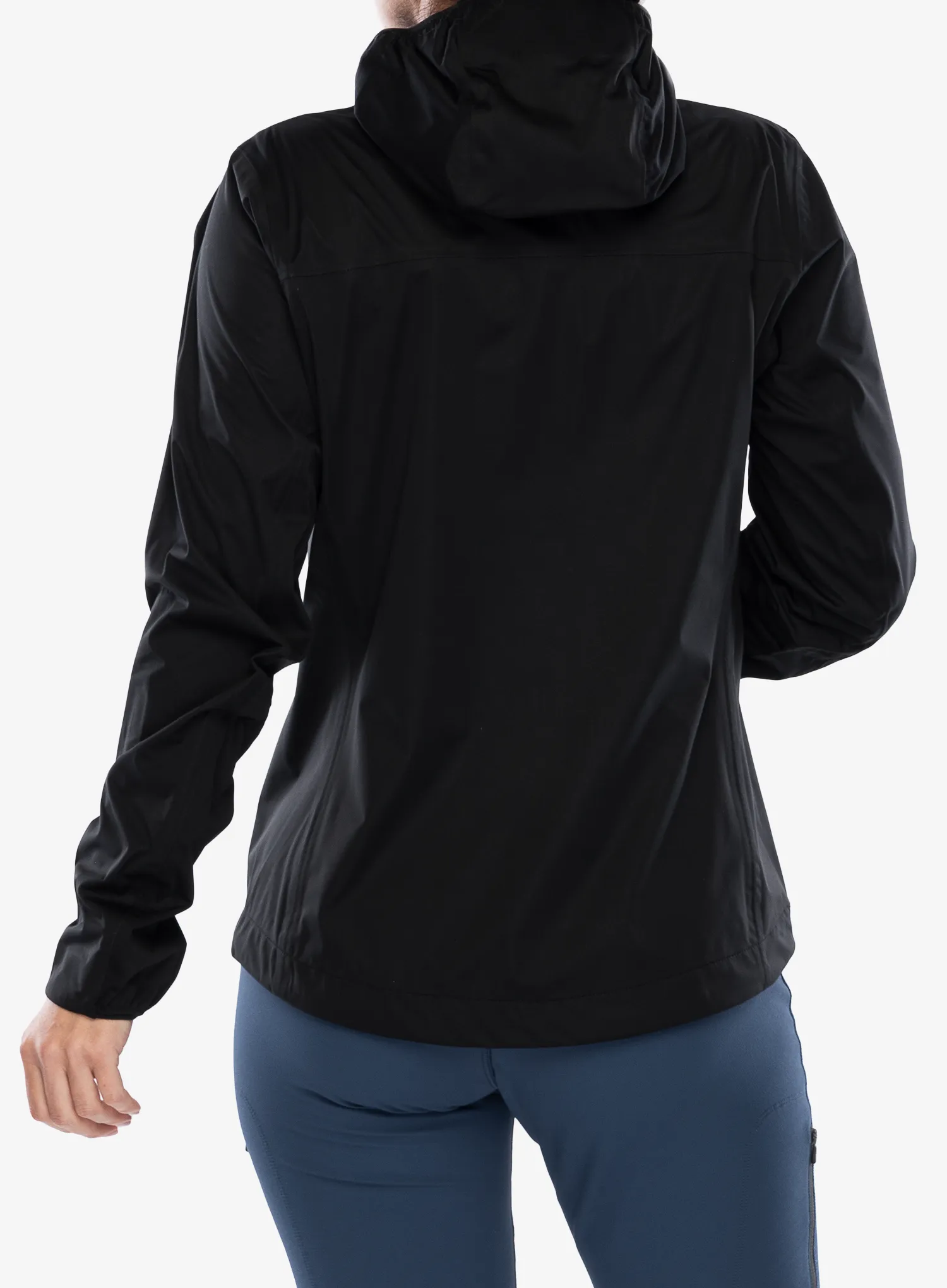 Dámská bunda do deště Helly Hansen Momentum 3L Stretch Jacket - black