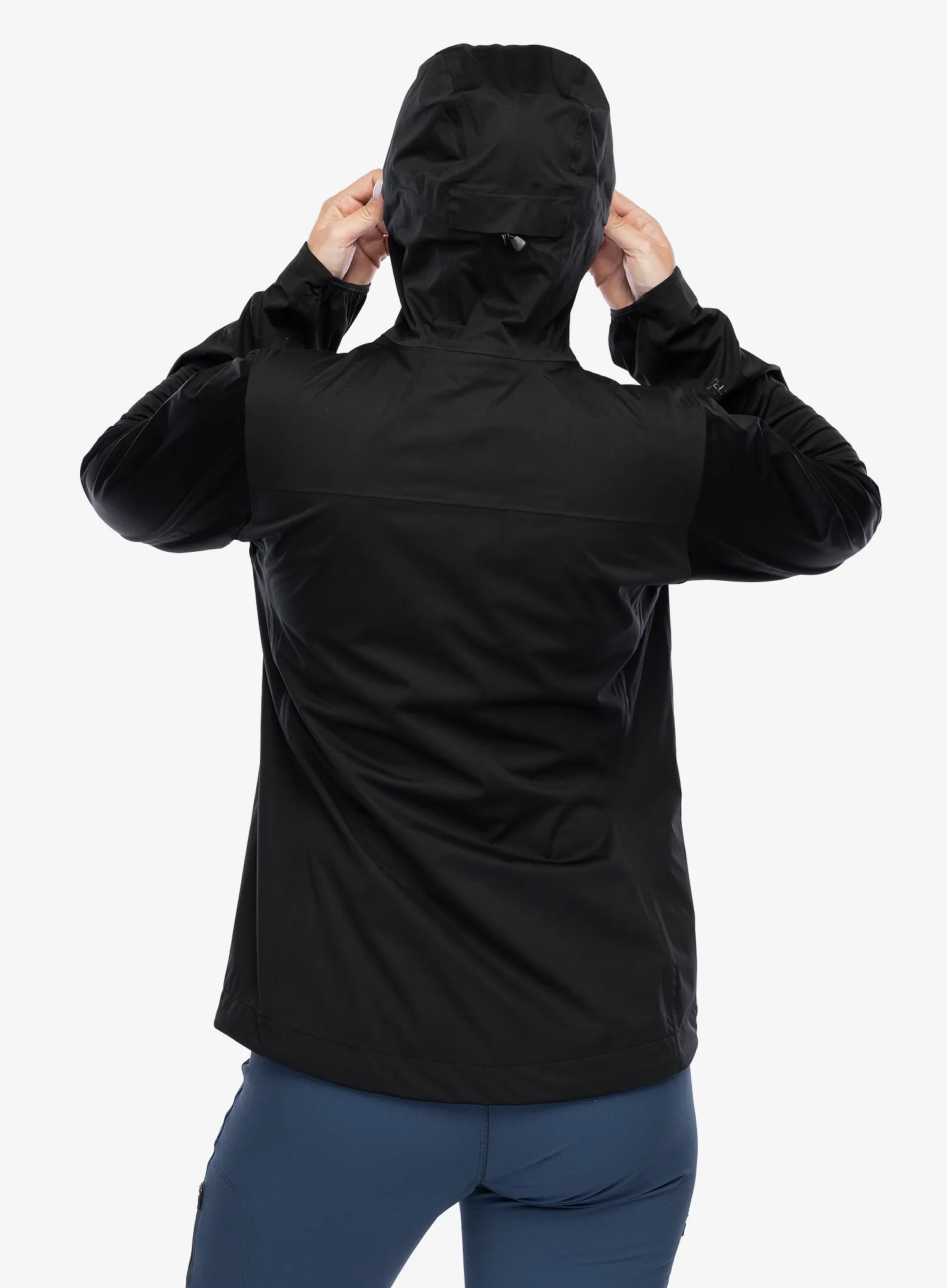 Dámská bunda do deště Helly Hansen Momentum 3L Stretch Jacket - black