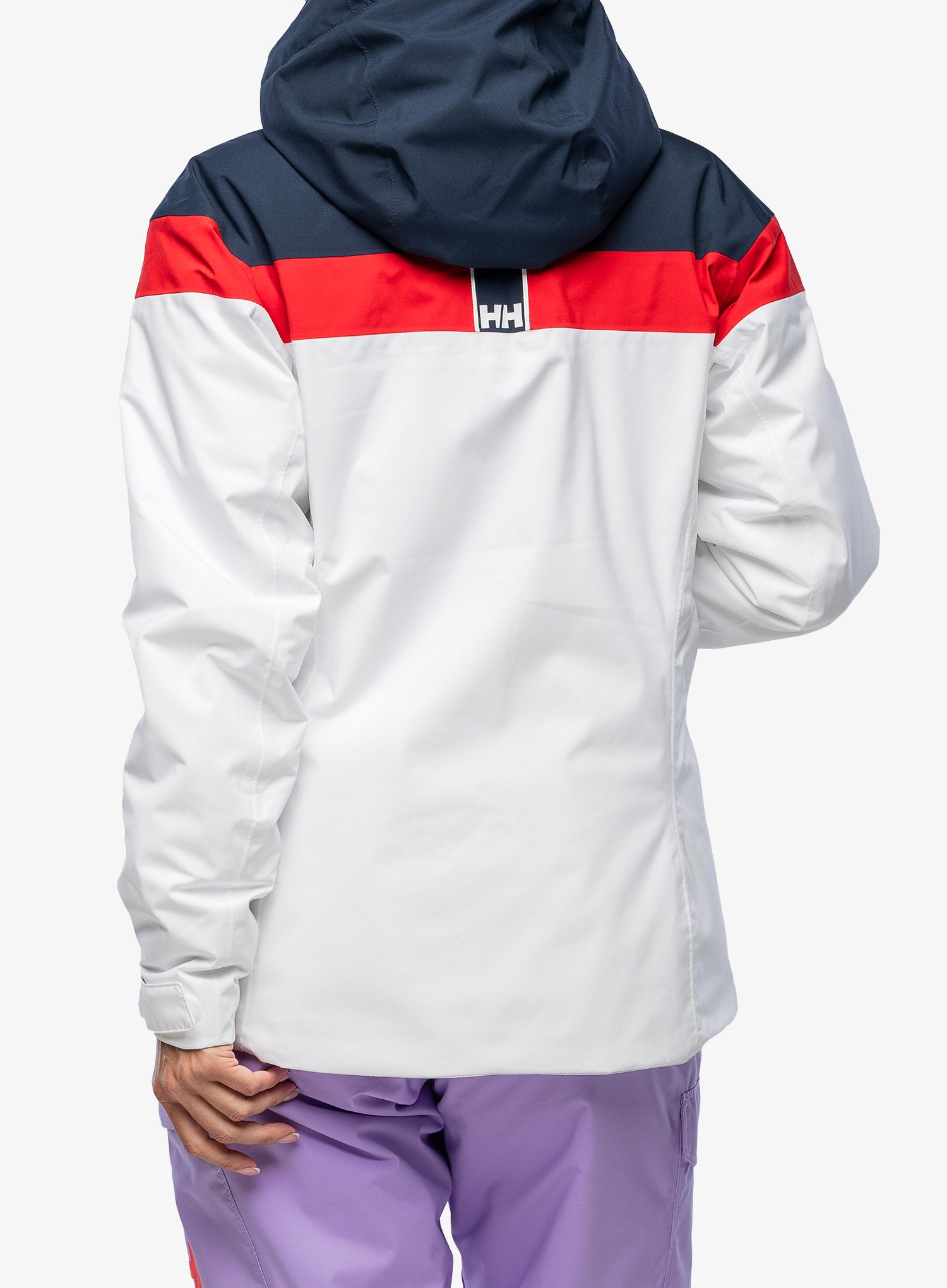 Dámská lyžařská bunda Helly Hansen Motionista Lifaloft - white