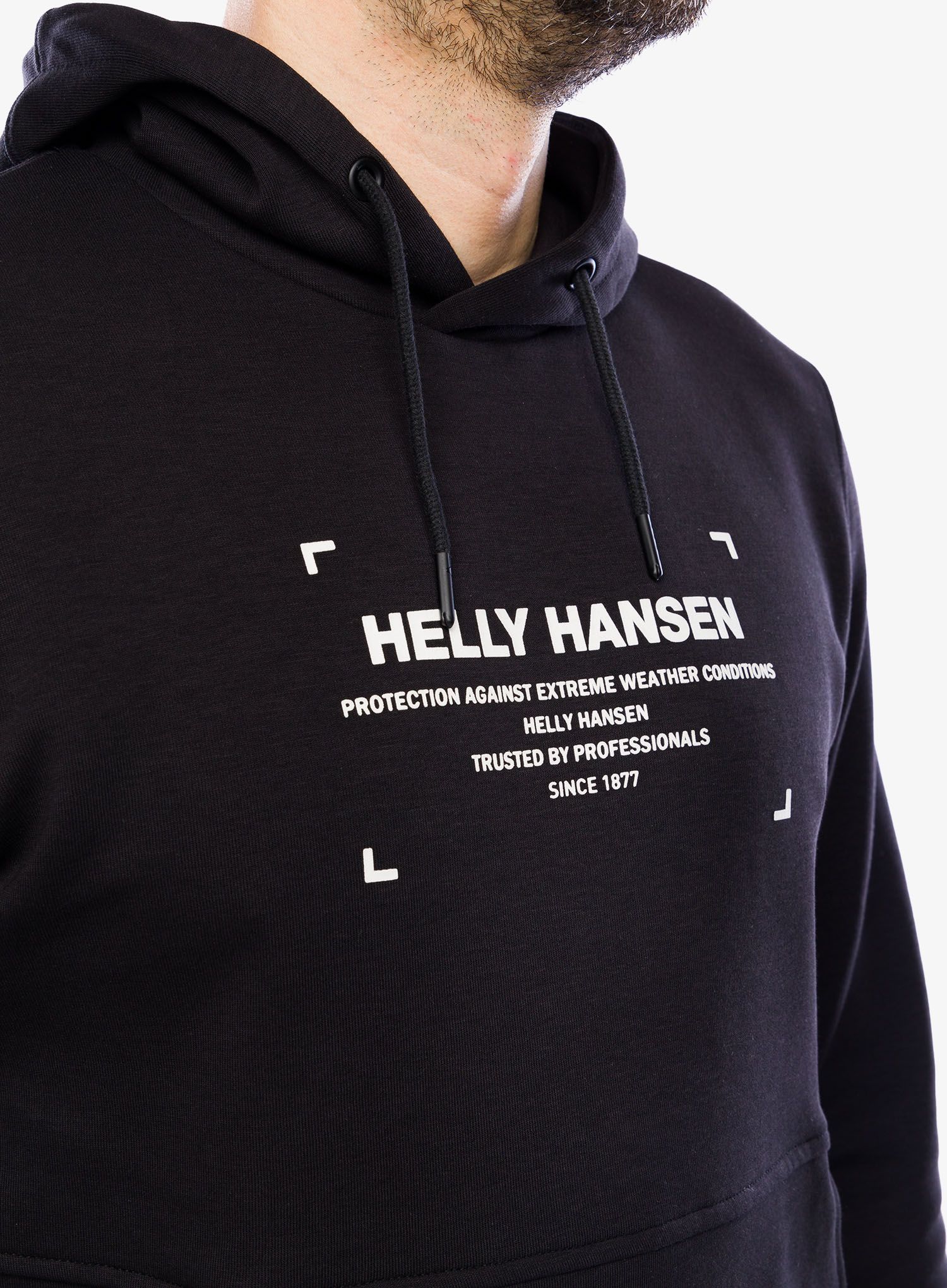 Mikina s kapucí Helly Hansen Move Sweat Hoodie - black