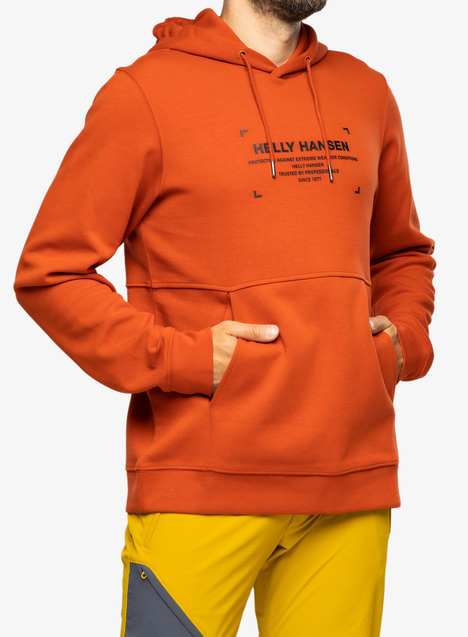 Mikina s kapucí Helly Hansen Move Sweat Hoodie - canyon