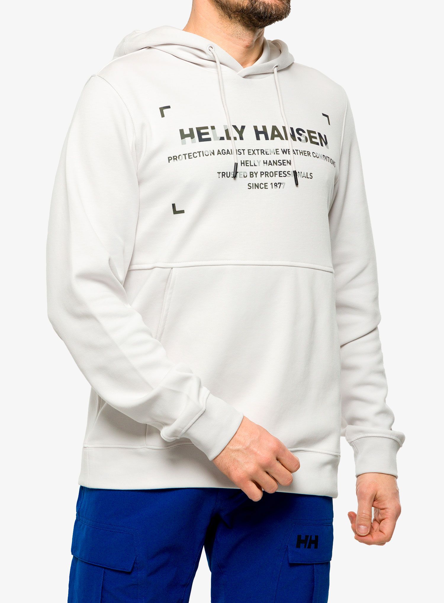 Mikina s kapucí Helly Hansen Move Sweat Hoodie - nimbus cloud