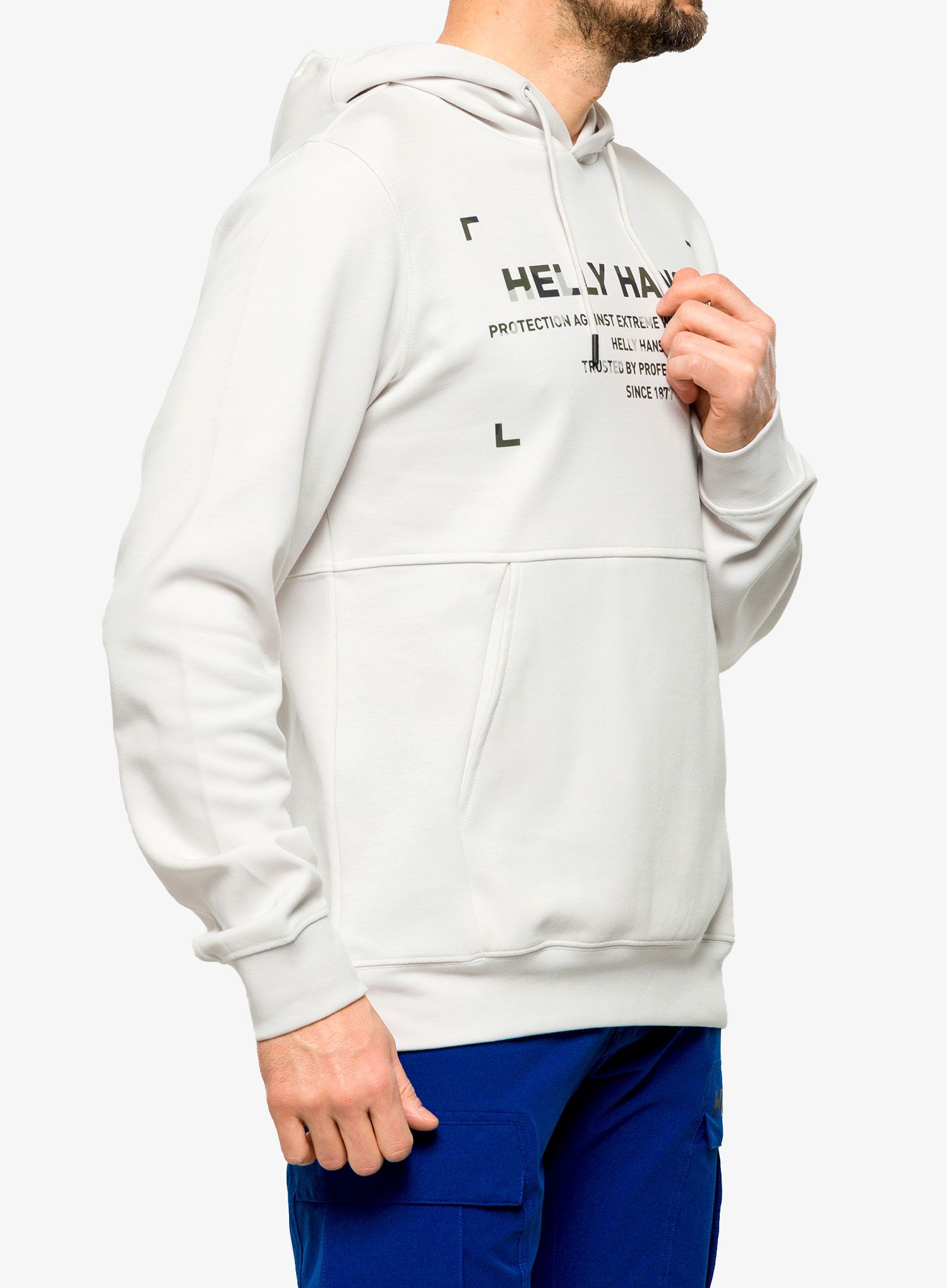 Mikina s kapucí Helly Hansen Move Sweat Hoodie - nimbus cloud