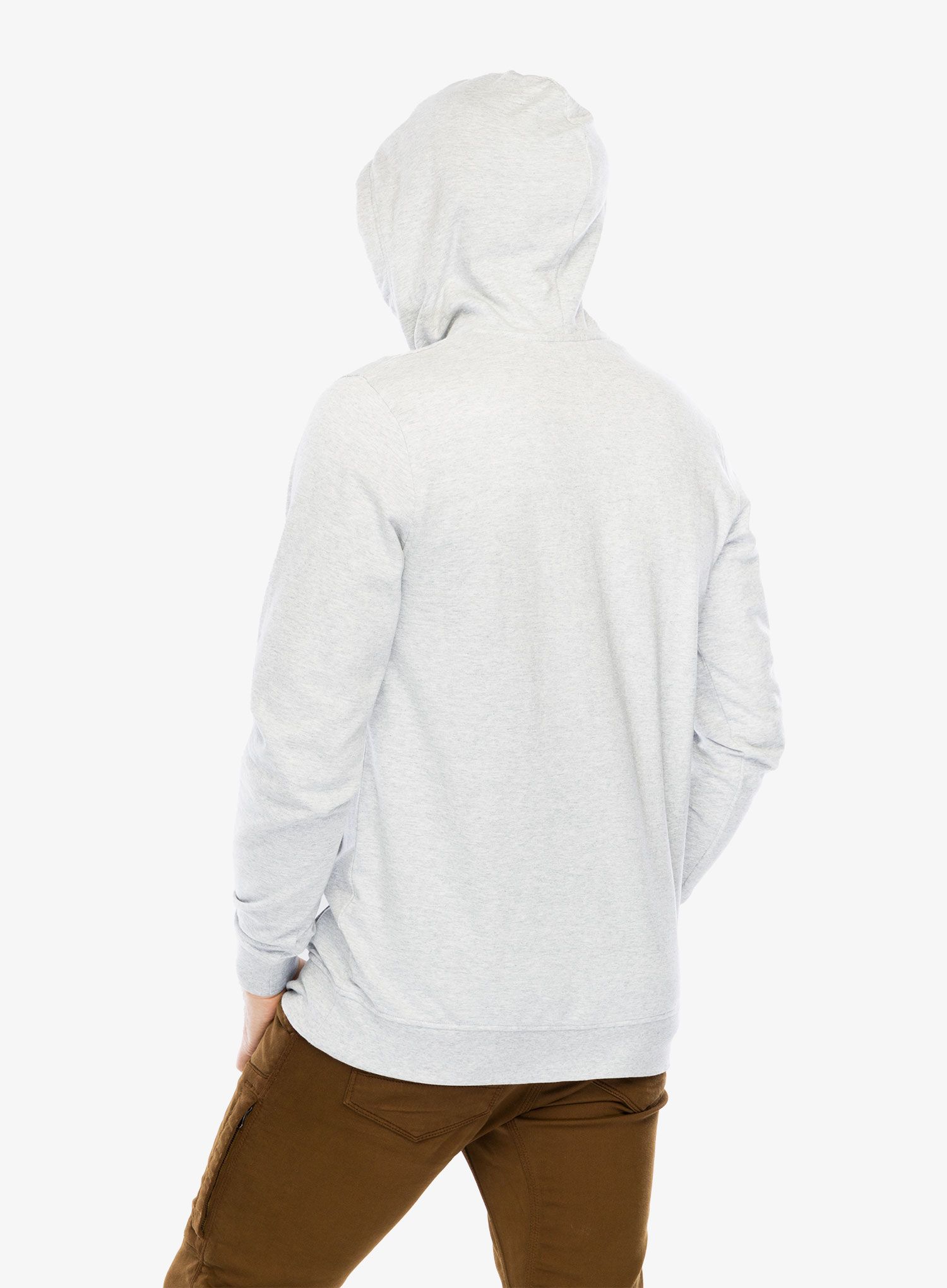 Mikina s kapucí Helly Hansen Nord Graphic Pullover Hoodie - grey melange/grey