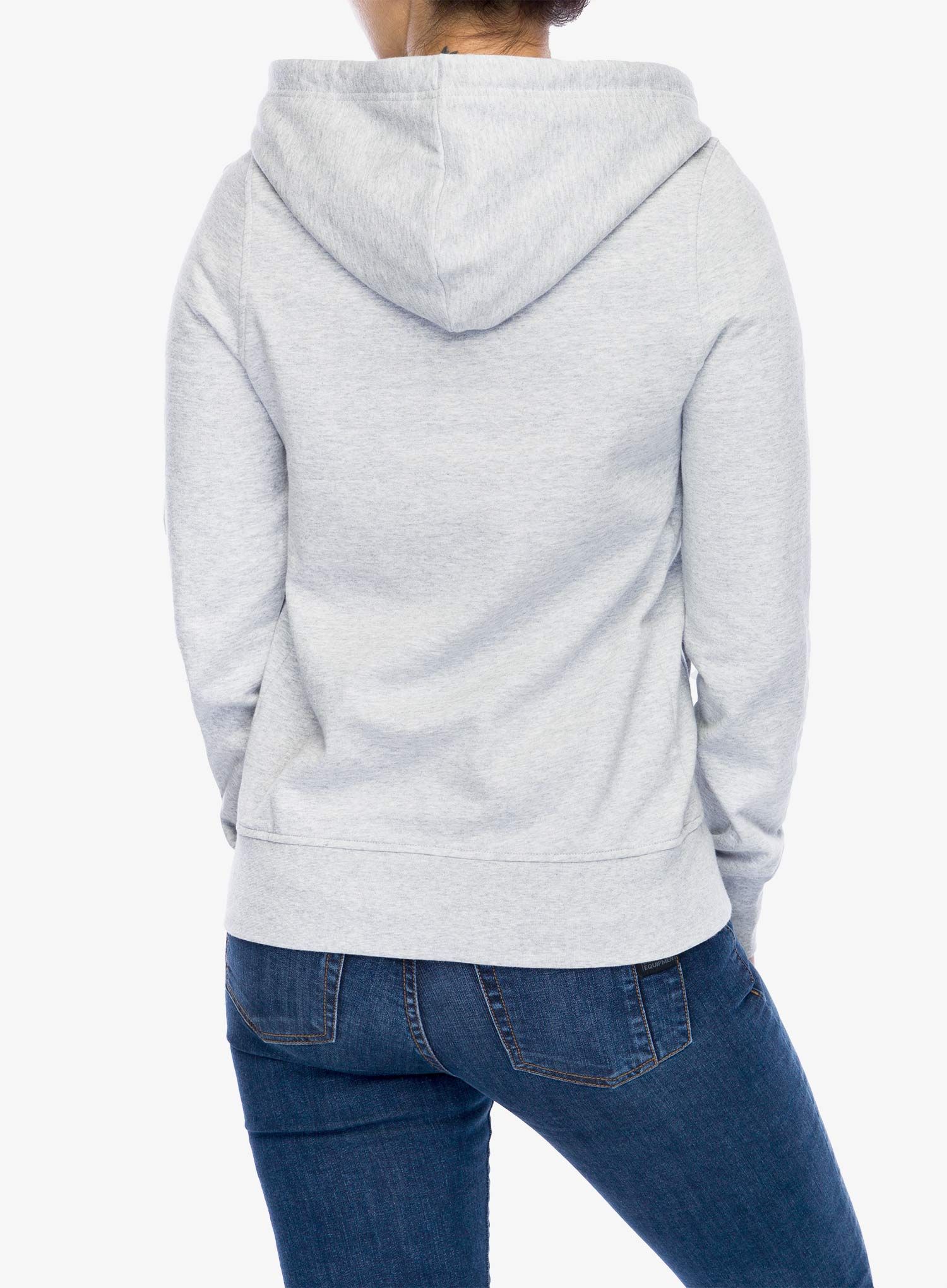Dámská mikina s kapucí Helly Hansen Nord Graphic Pullover Hoodie - grey melange/grey