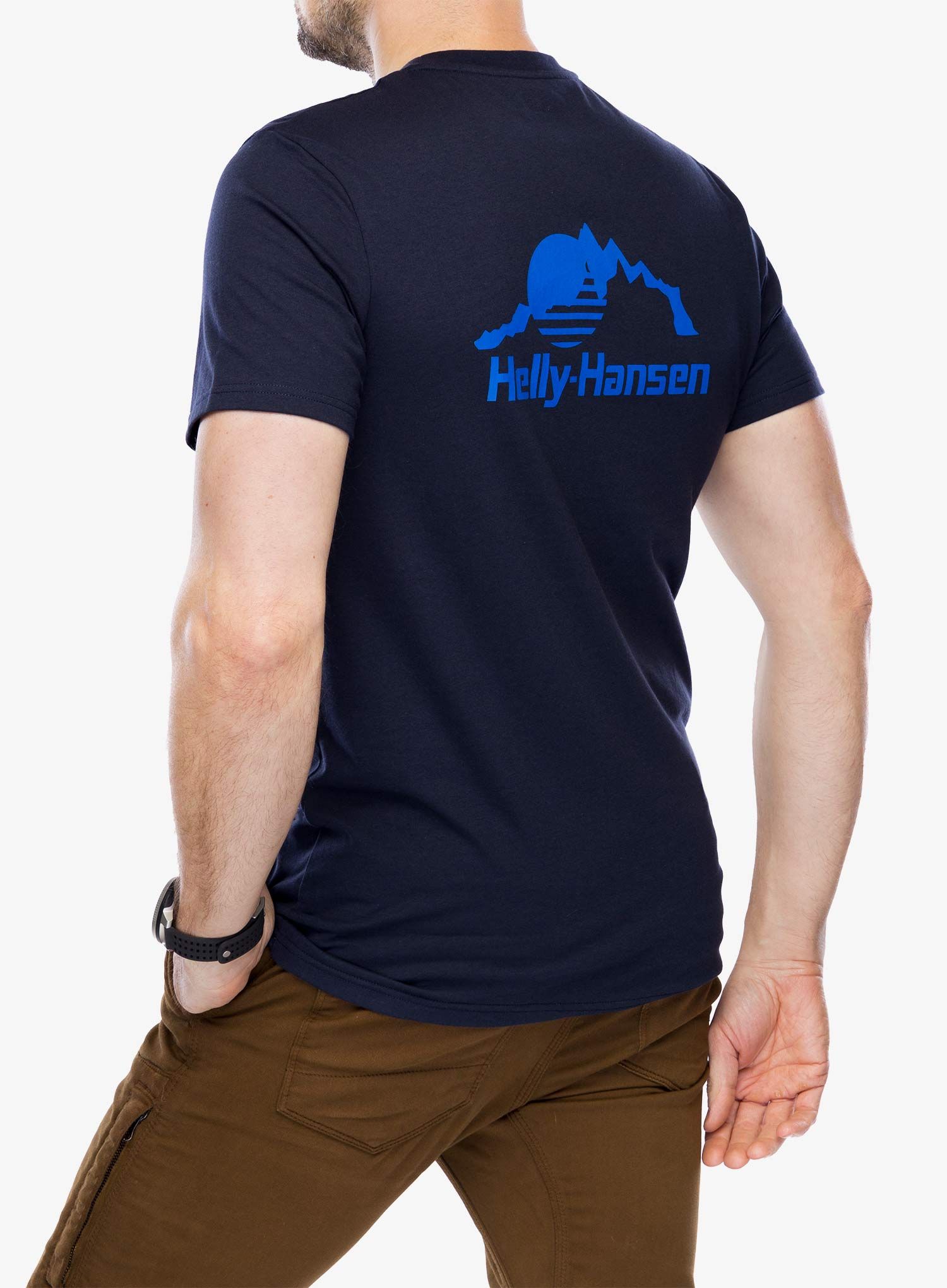 Tričko Helly Hansen Nord Graphic T-Shirt - navy