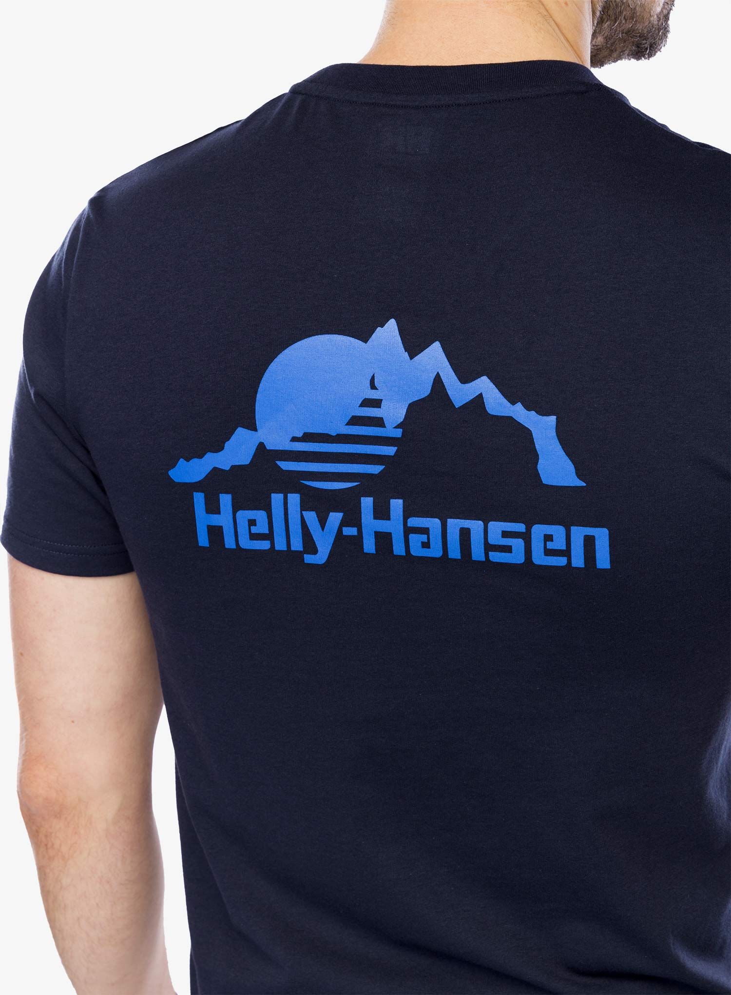 Tričko Helly Hansen Nord Graphic T-Shirt - navy
