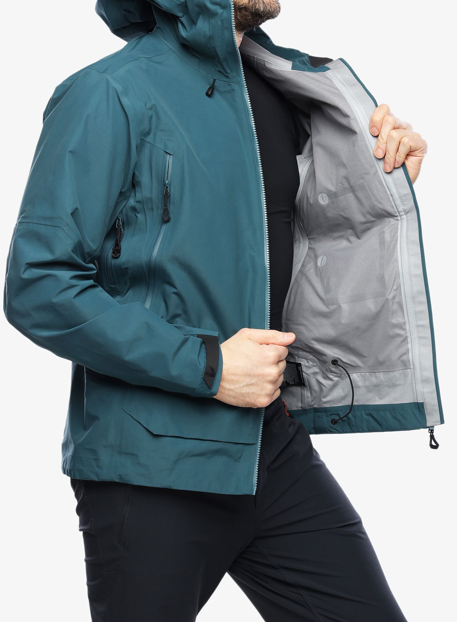 Bunda s membránou Helly Hansen Odin 9 Worlds 3.0 Jacket - dark creek