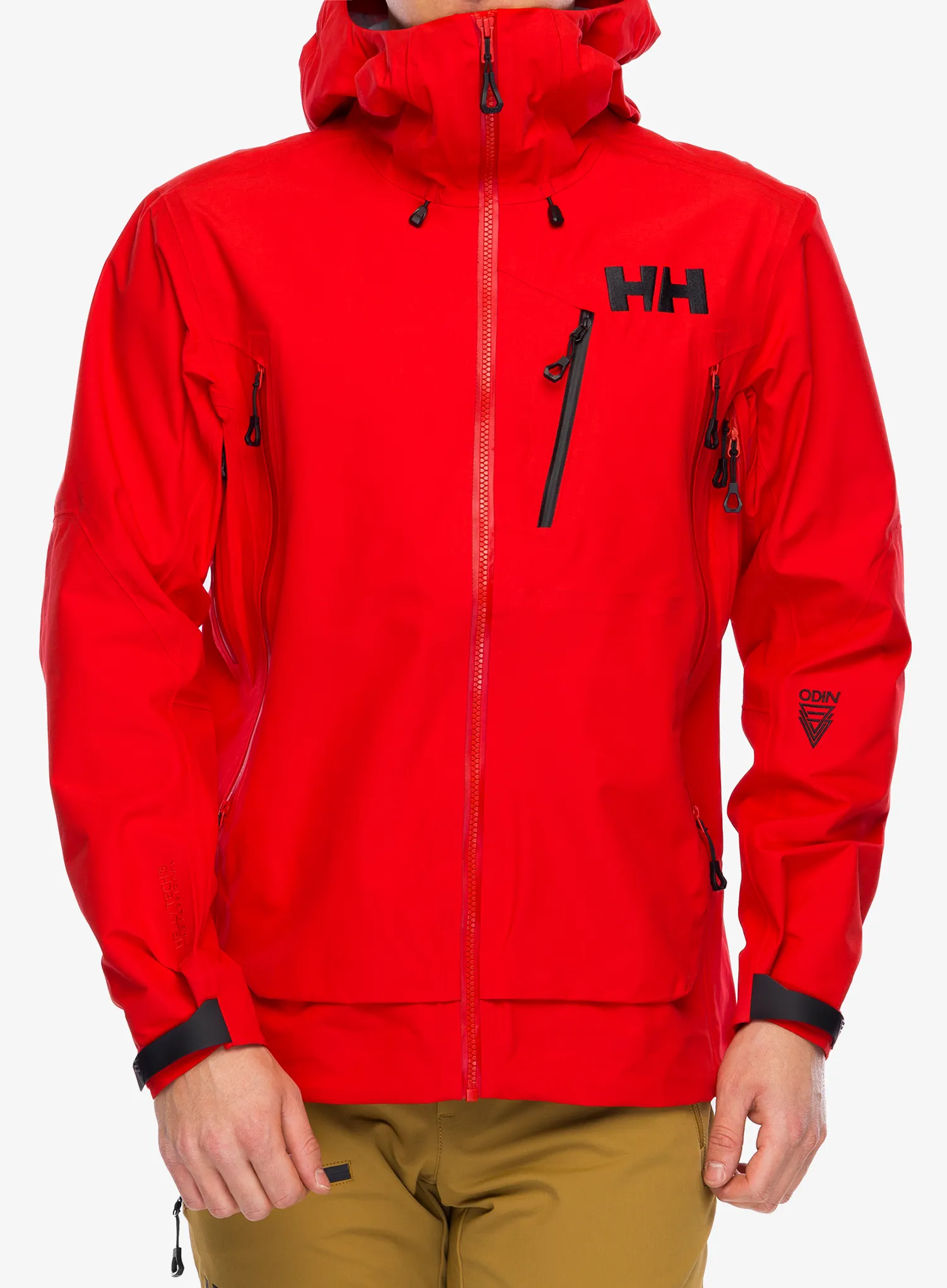 Bunda s membránou Helly Hansen Odin 9 Worlds 3.0 Jacket - alert red