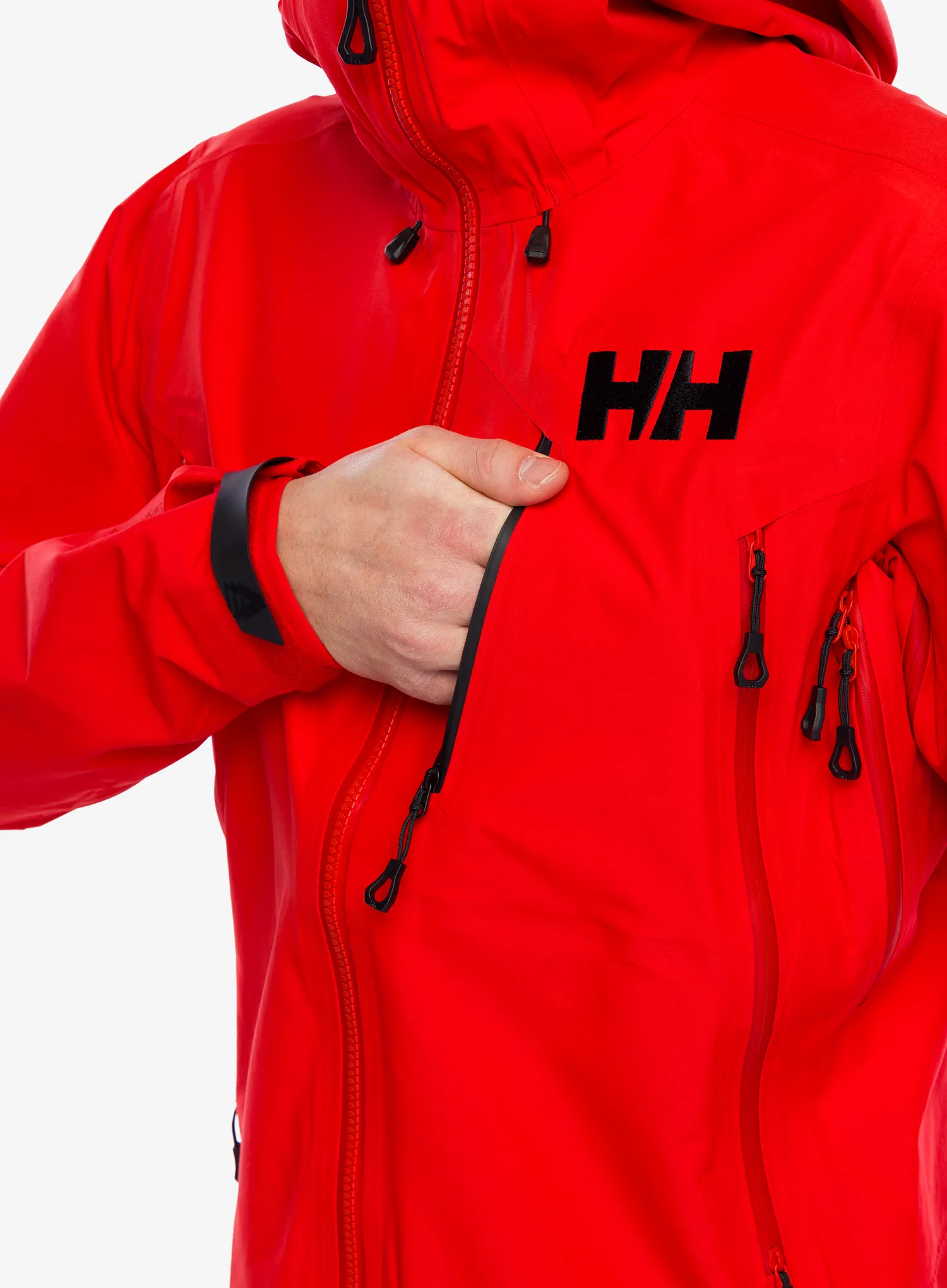 Bunda s membránou Helly Hansen Odin 9 Worlds 3.0 Jacket - alert red
