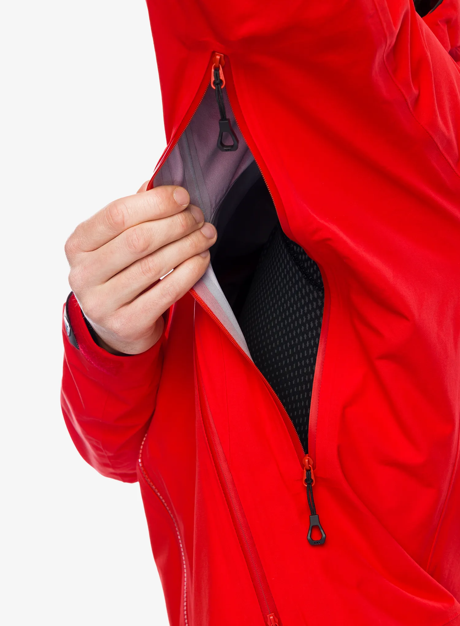 Bunda s membránou Helly Hansen Odin 9 Worlds 3.0 Jacket - alert red