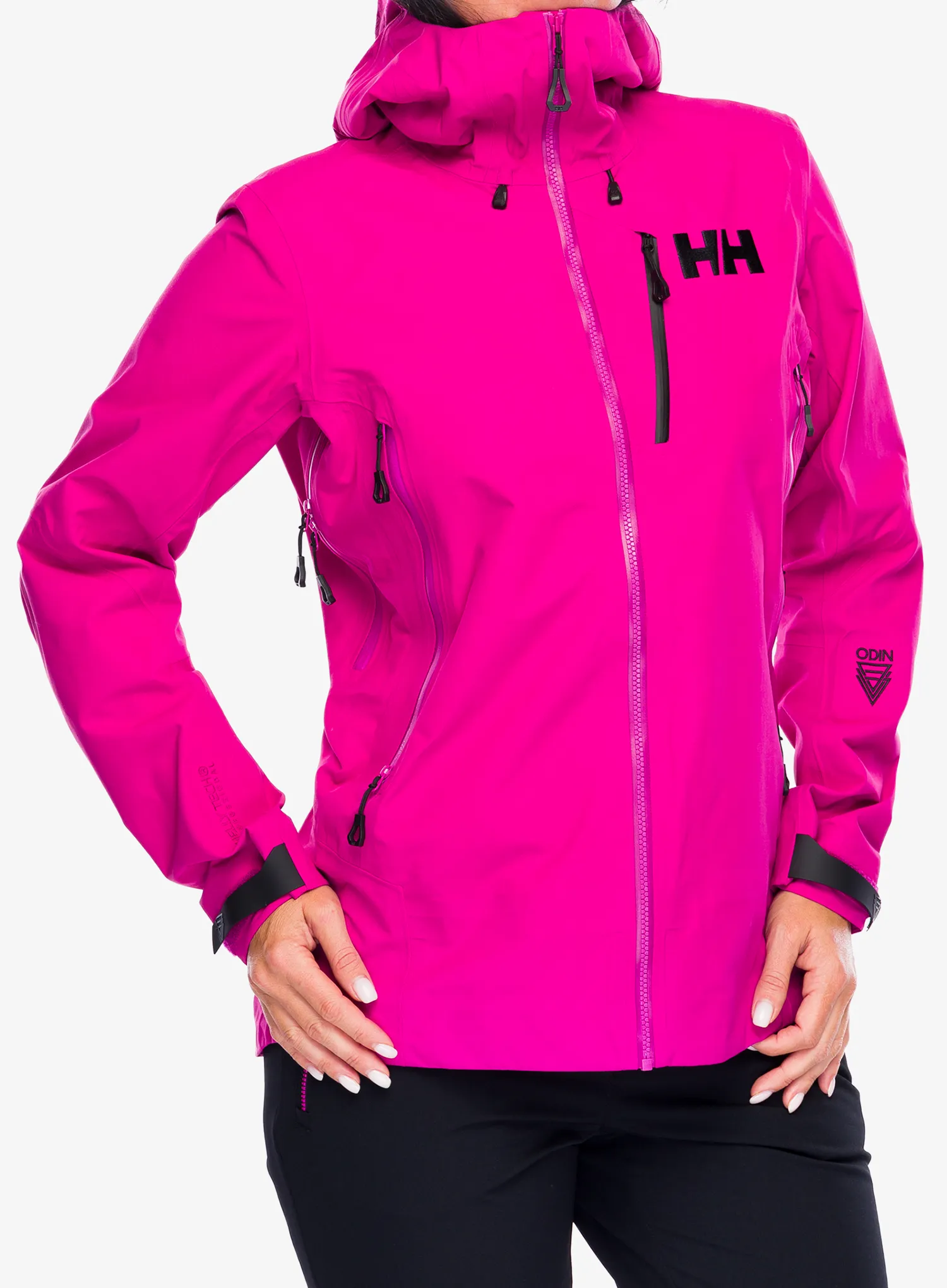 Dámská nepromokavá bunda s membránou Helly Hansen Odin 9 Worlds 3.0 Jacket - magenta 2.0