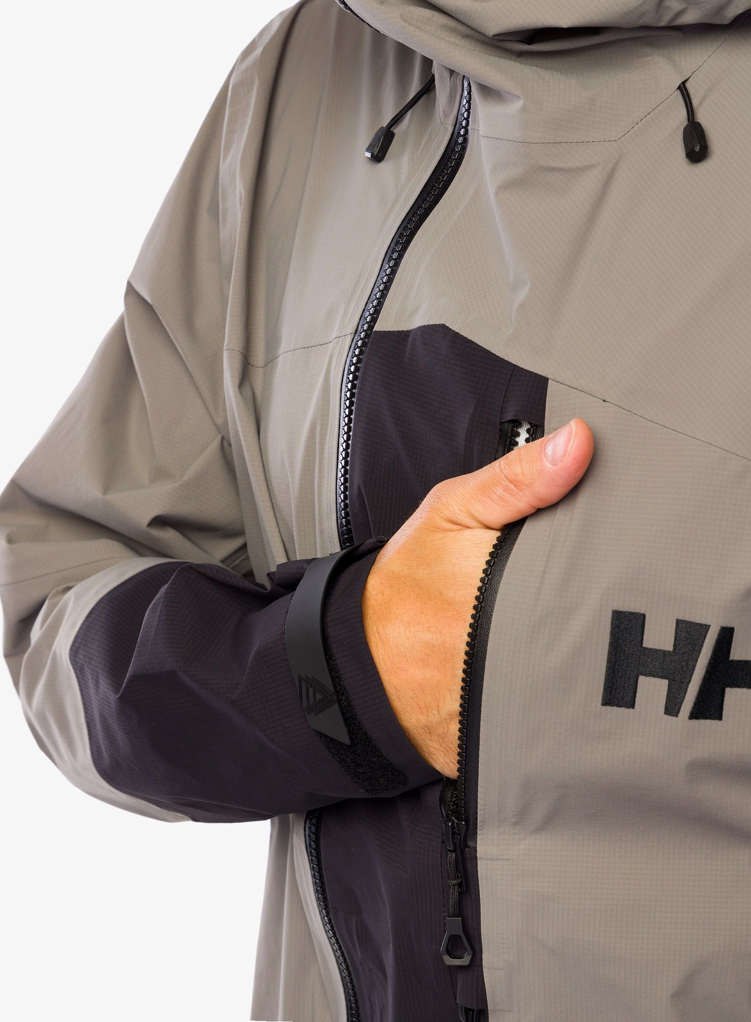 Bunda s membránou Helly Hansen Odin BC Infinity Shell Jacket - concrete