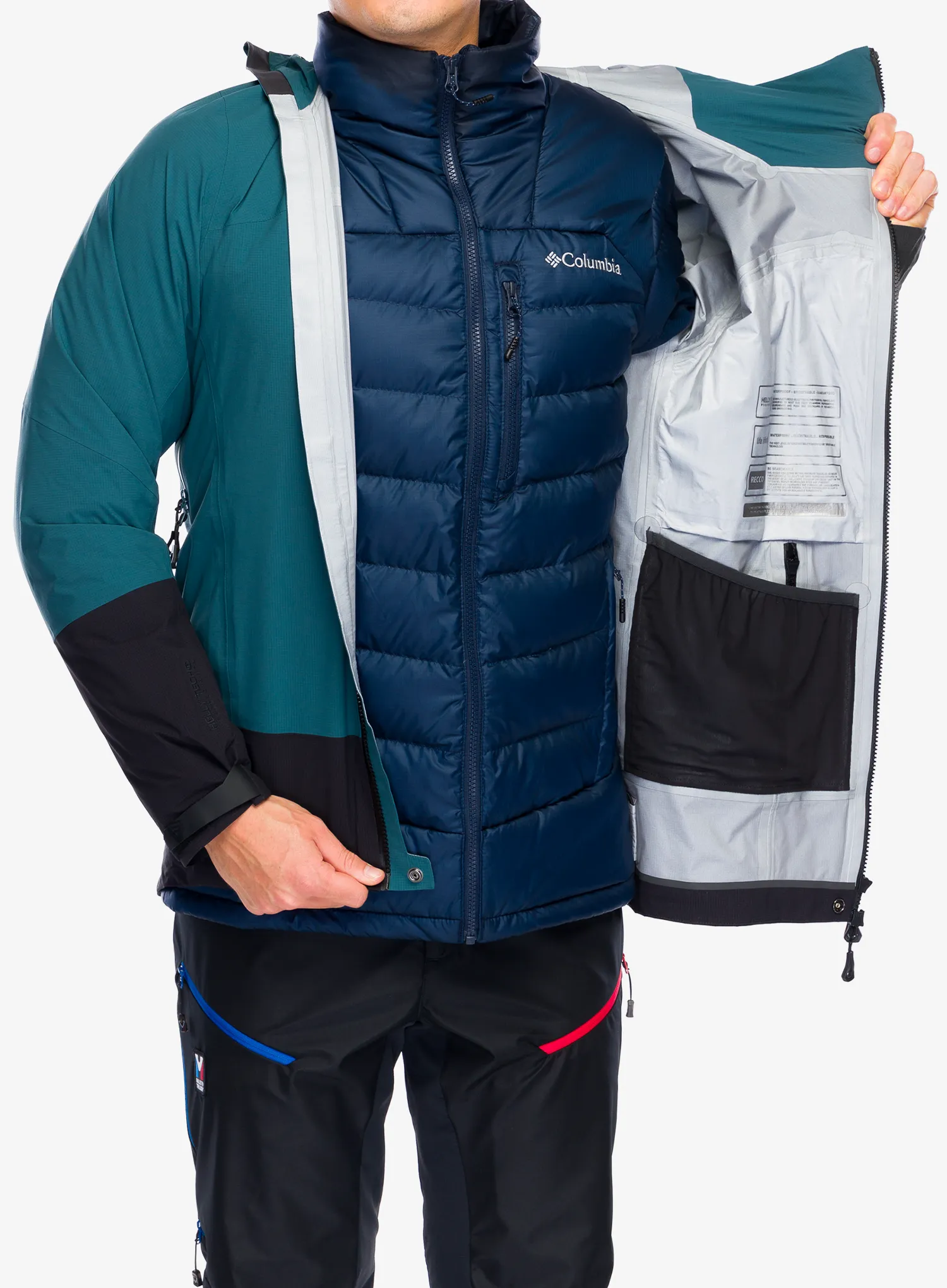 Bunda s membránou Helly Hansen Odin BC Infinity Shell Jacket - dark creek