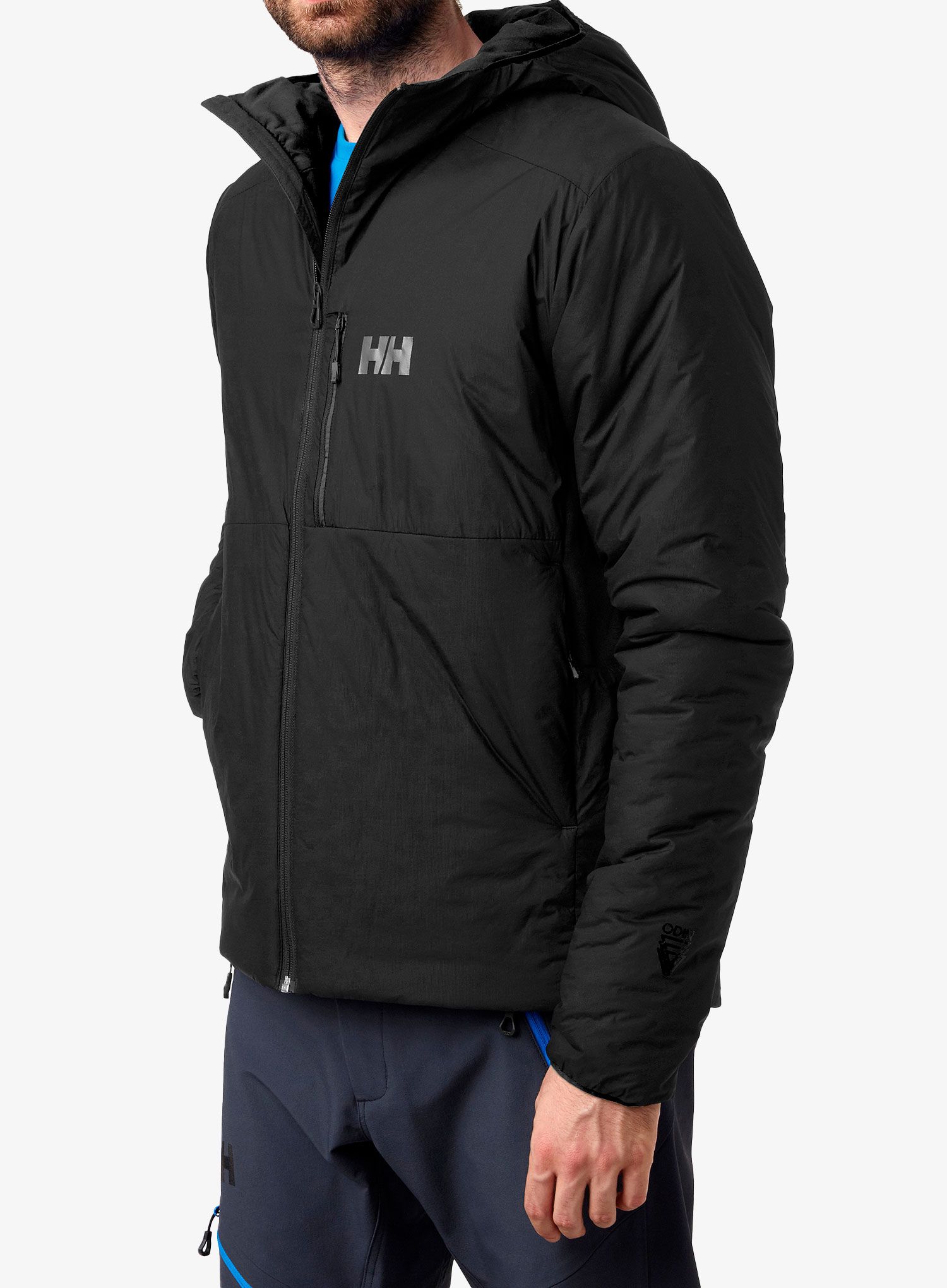 Bunda izolovaná Helly Hansen Odin Stretch Hooded Insulator - black