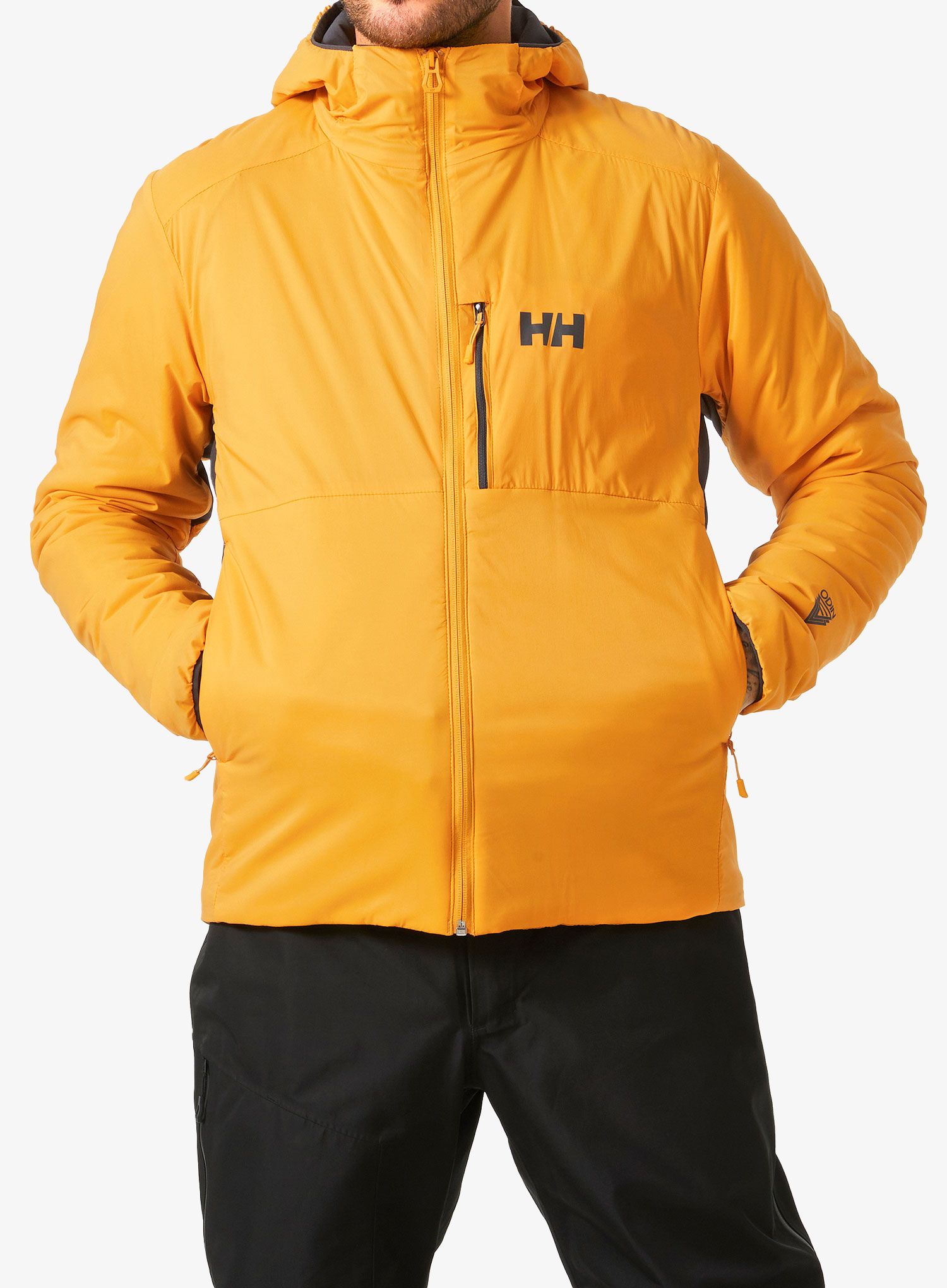 Bunda izolovaná Helly Hansen Odin Stretch Hooded Insulator - cloudberry