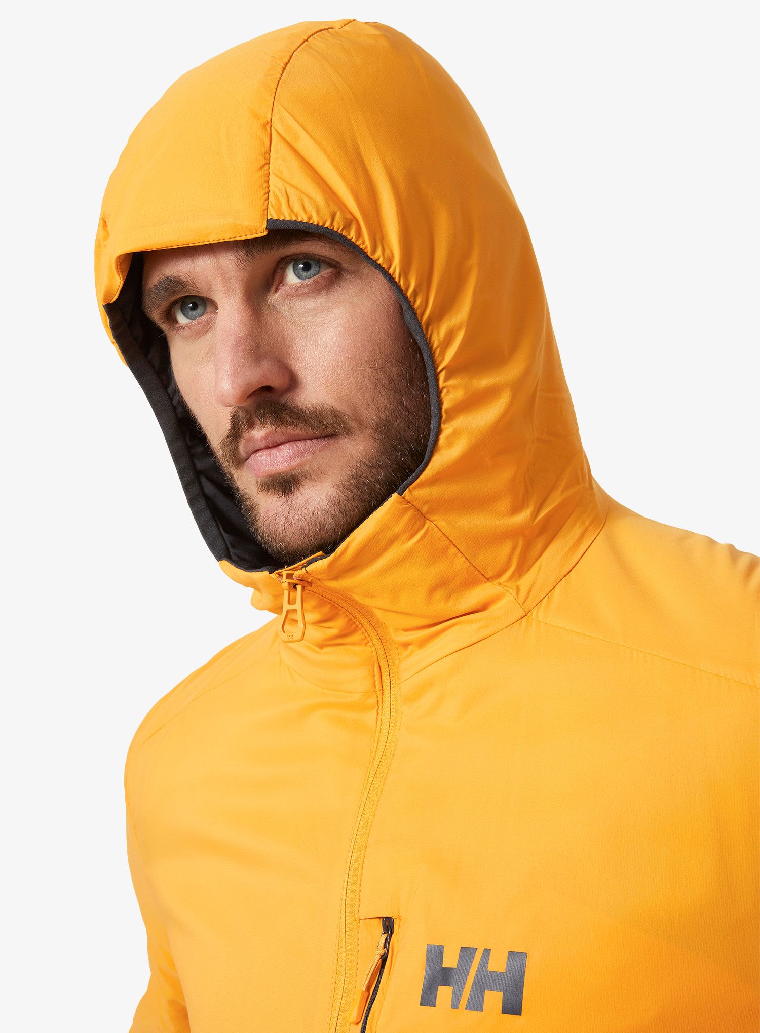 Bunda izolovaná Helly Hansen Odin Stretch Hooded Insulator - cloudberry