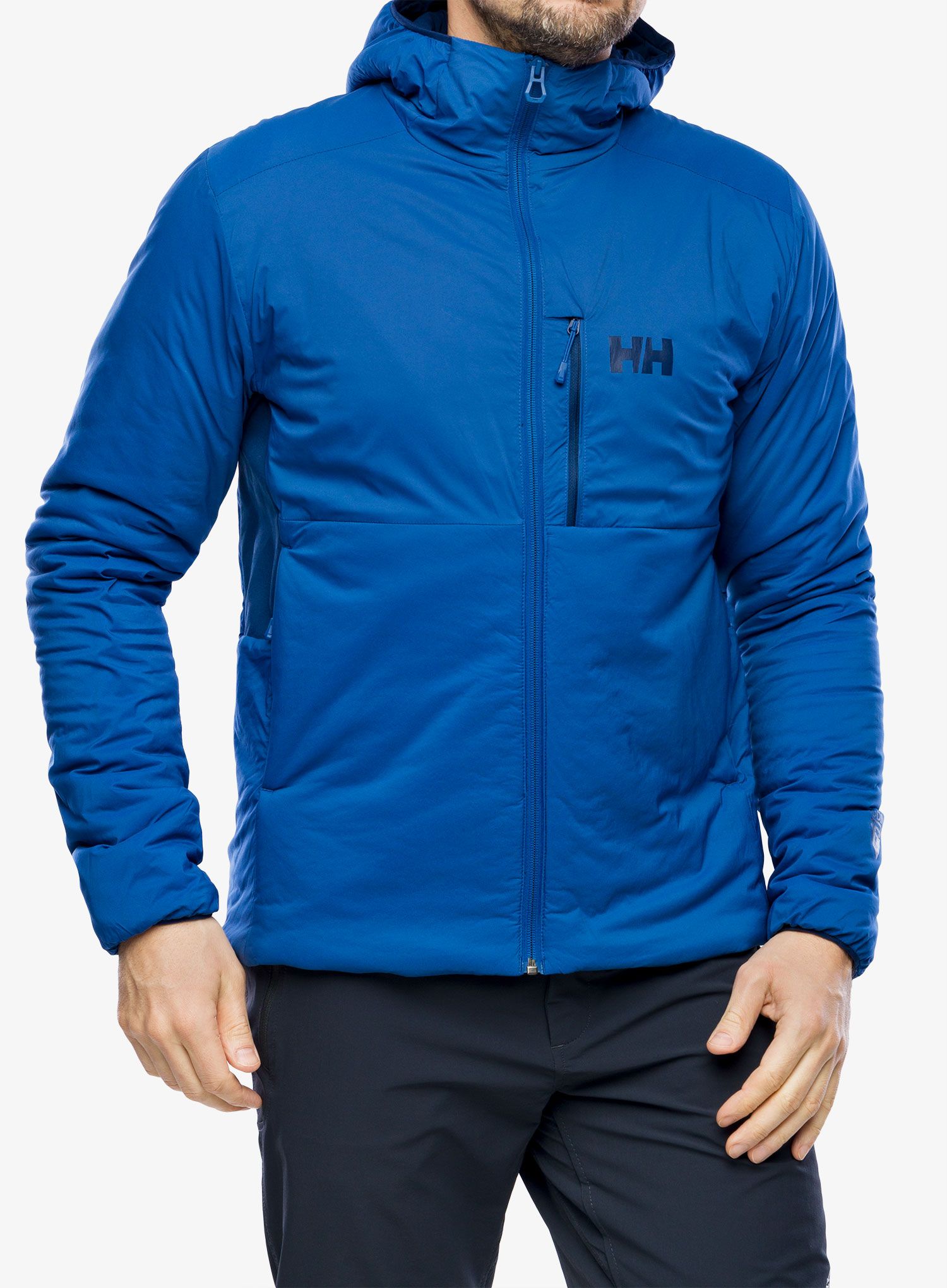 Zateplená bunda Helly Hansen Odin Stretch Hooded Insulator - deep fjord