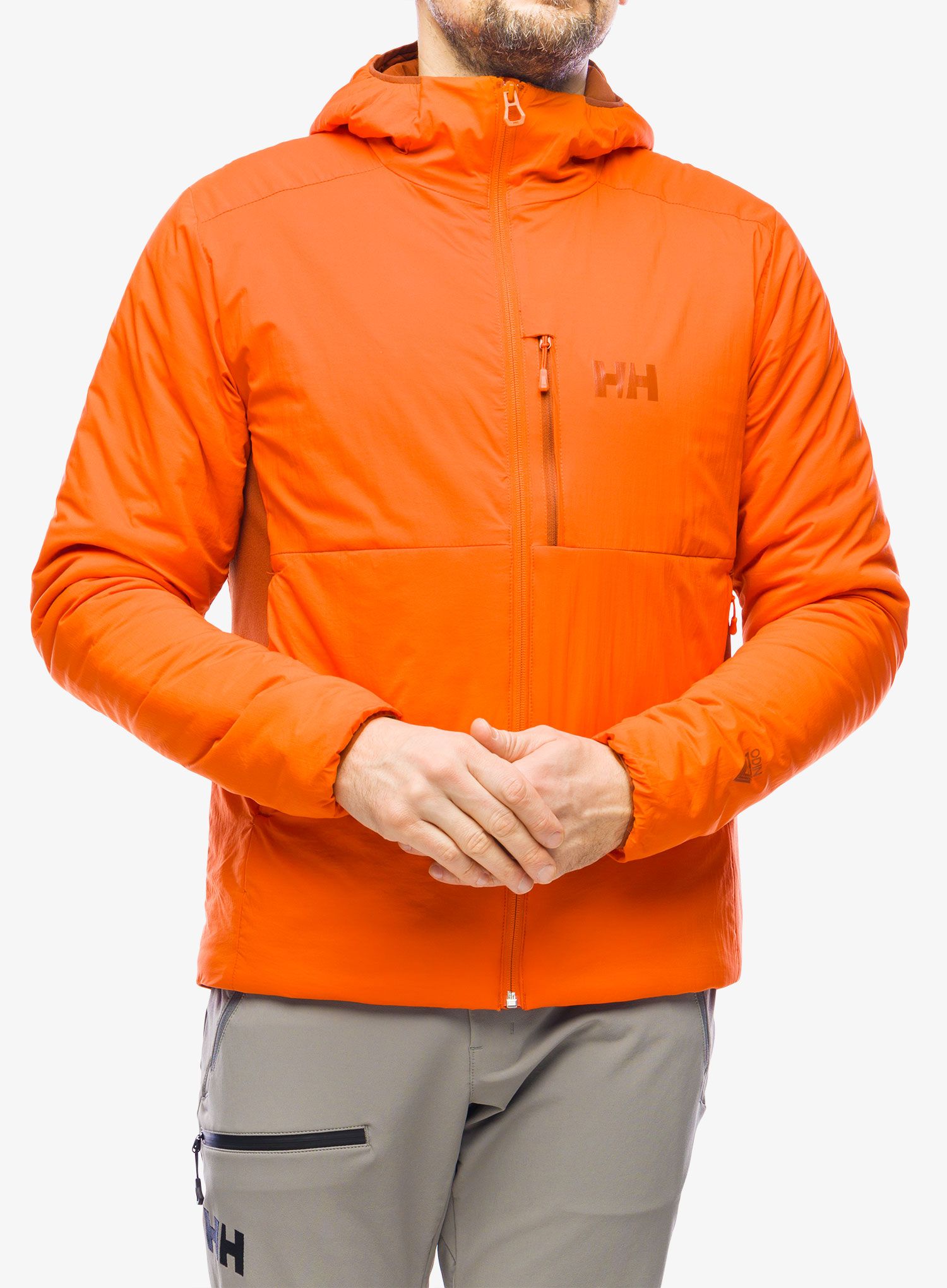 Bunda izolovaná Helly Hansen Odin Stretch Hooded Insulator - orange