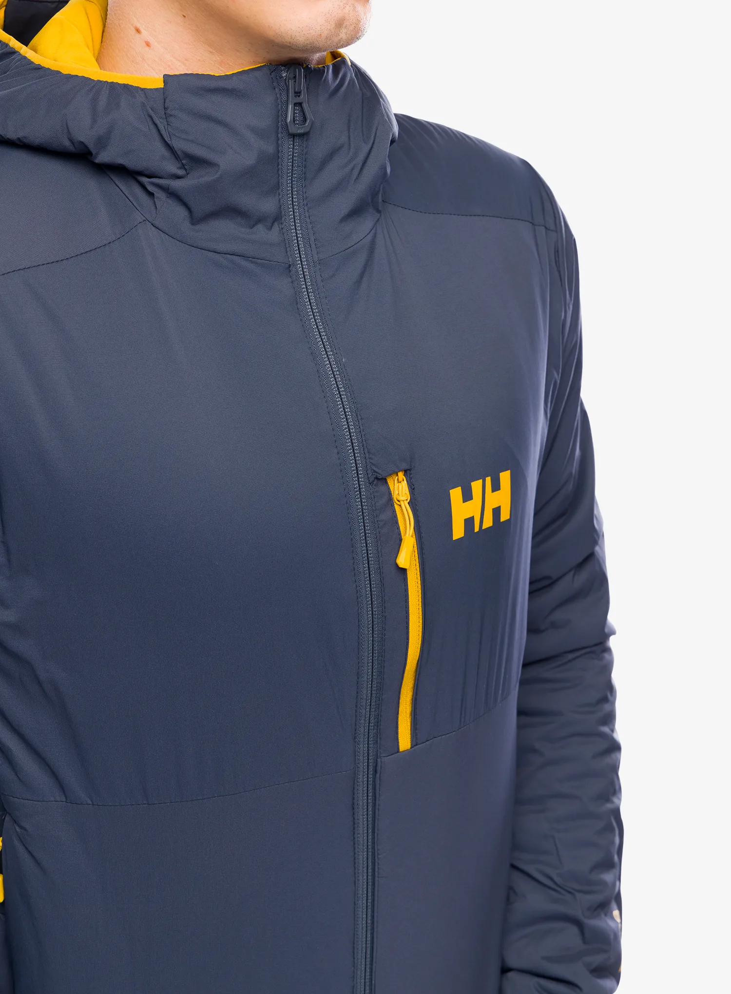 Bunda izolovaná Helly Hansen Odin Stretch Hooded Insulator - slate