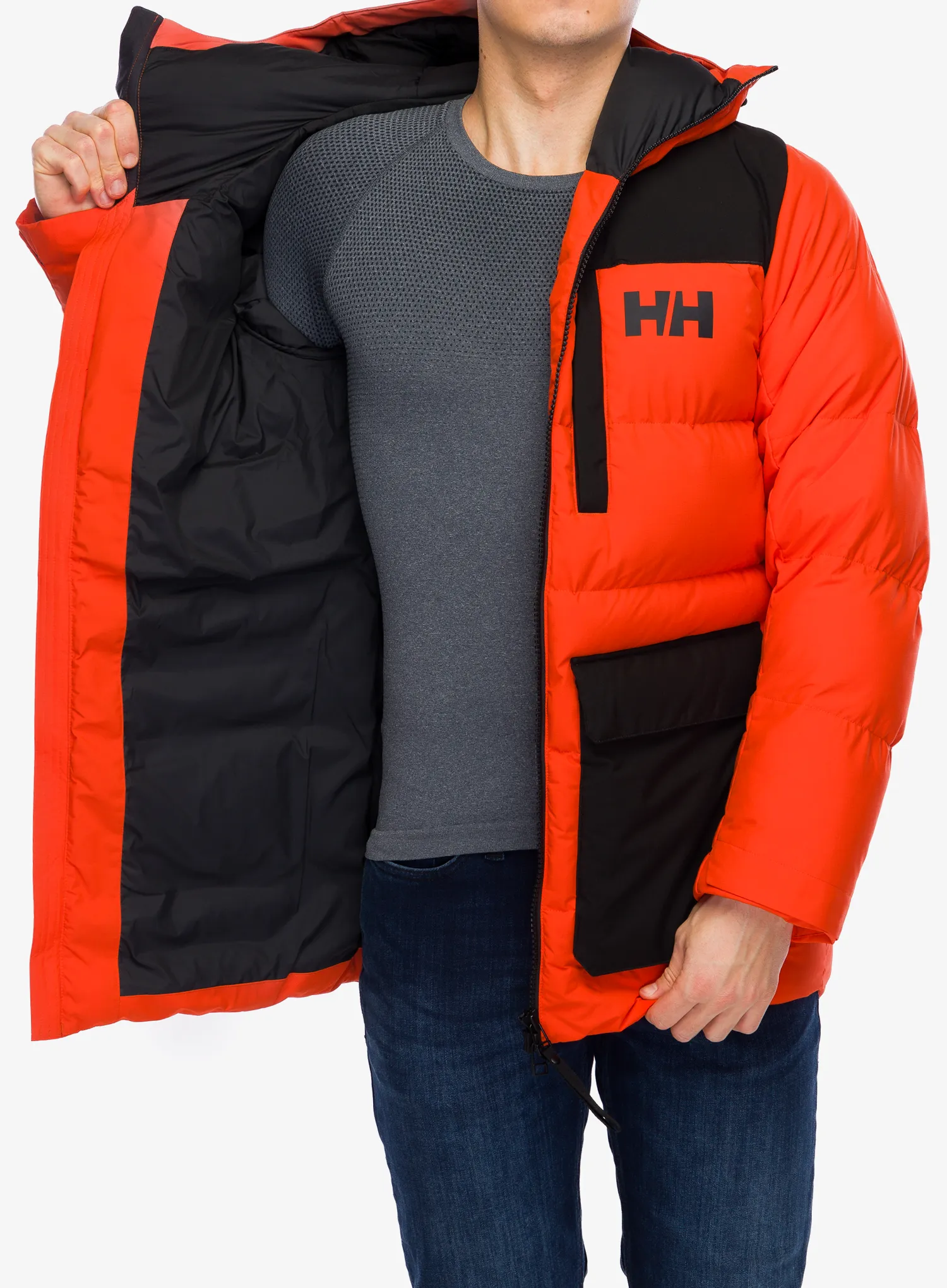 Zimní bunda Helly Hansen Patrol Parka - cherry tomato