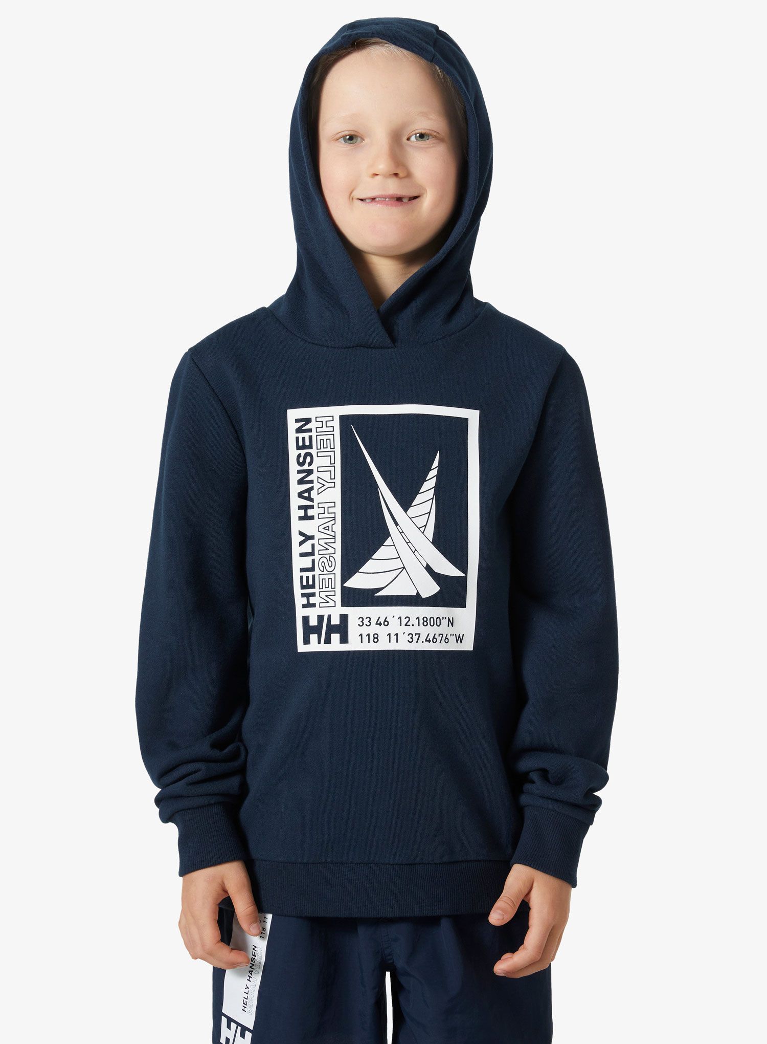 Dětská mikina Helly Hansen Port Hoodie - navy
