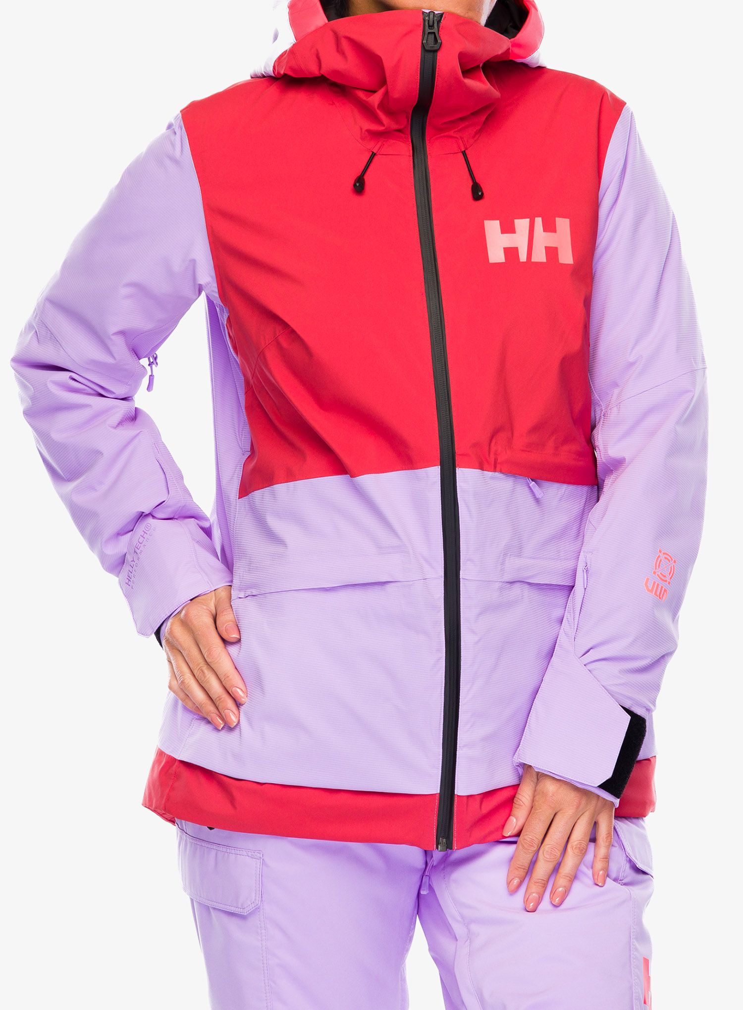 Dámská lyžařská bunda Helly Hansen Powchaser 2.0 Jacket - heather