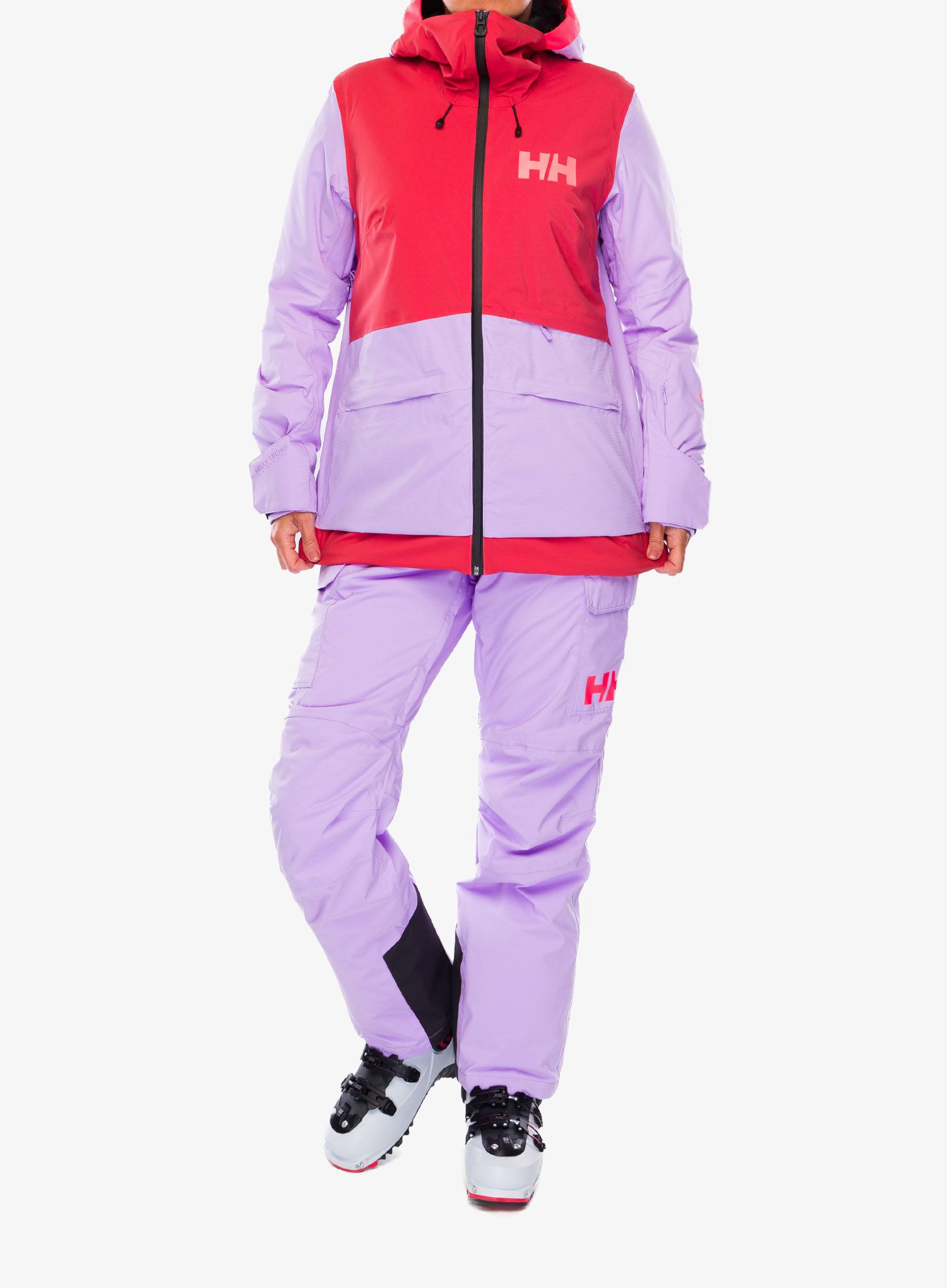 Dámská lyžařská bunda Helly Hansen Powchaser 2.0 Jacket - heather