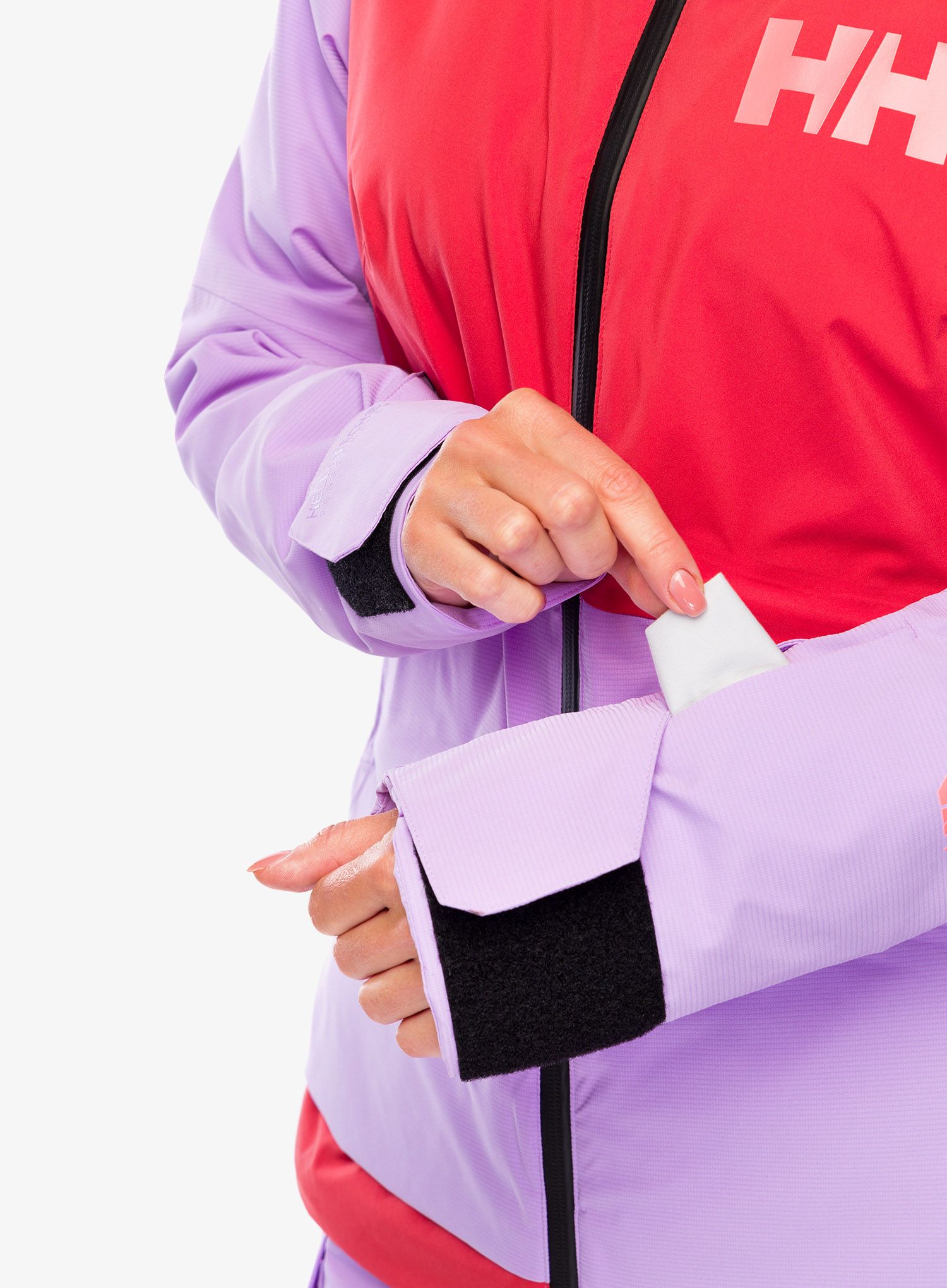 Dámská lyžařská bunda Helly Hansen Powchaser 2.0 Jacket - heather