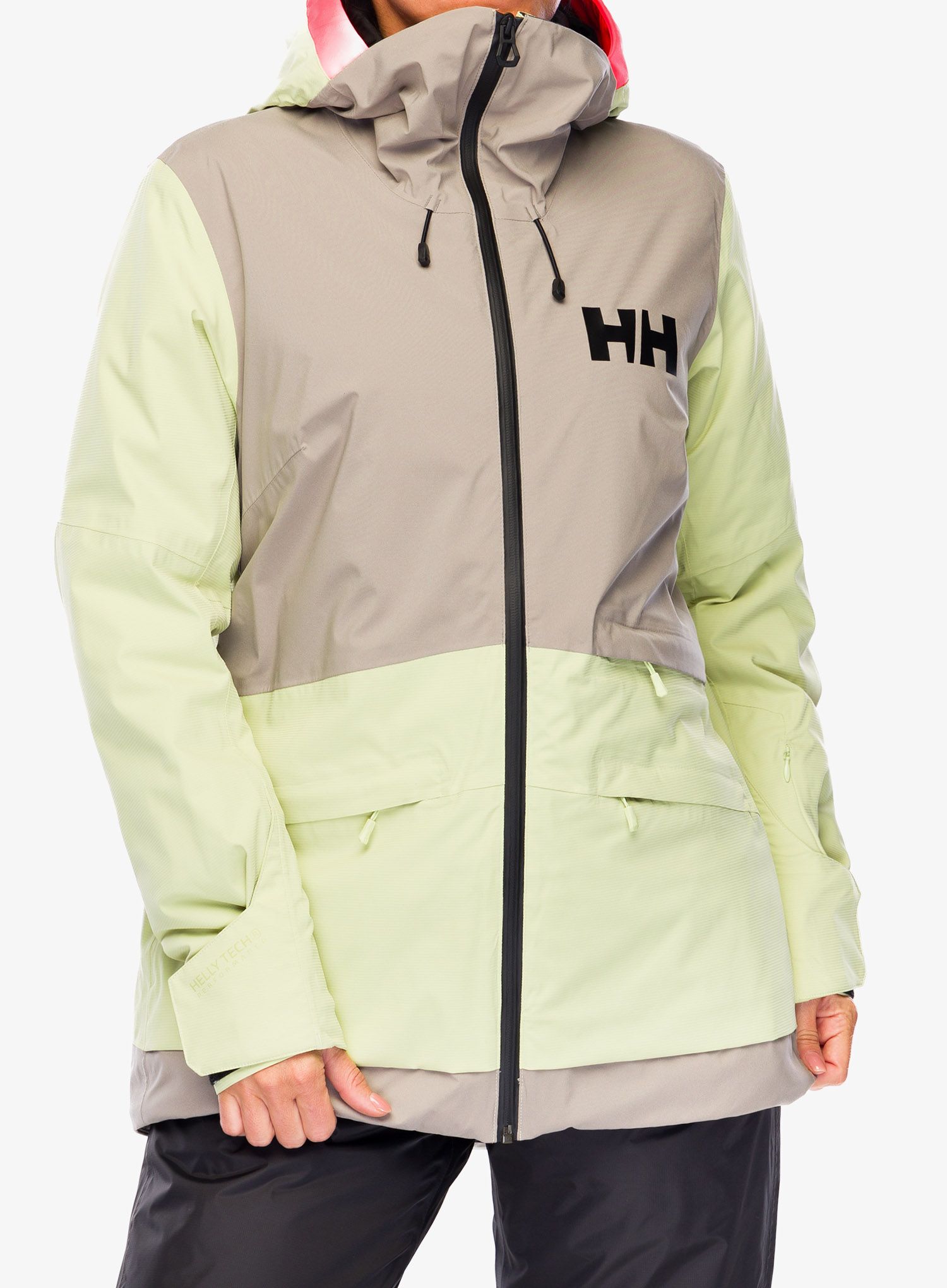 Dámská lyžařská bunda Helly Hansen Powchaser 2.0 Jacket - iced matcha