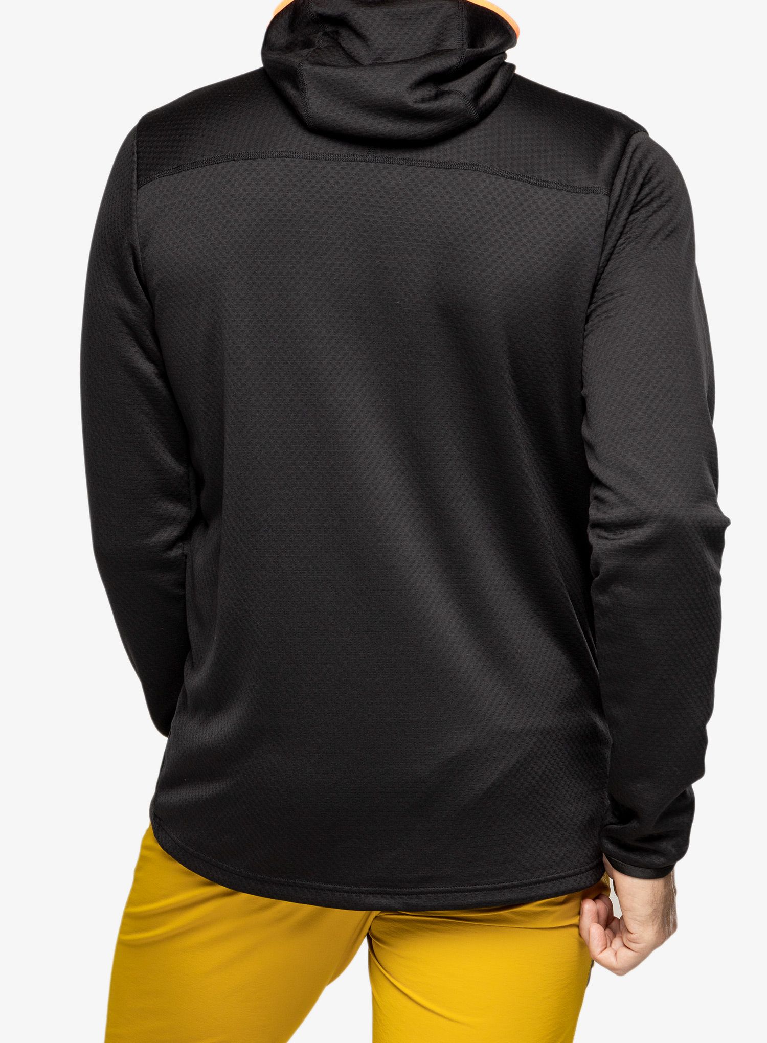 Mikina s zipem 1/2 Helly Hansen Powdreamer Midlayer - black