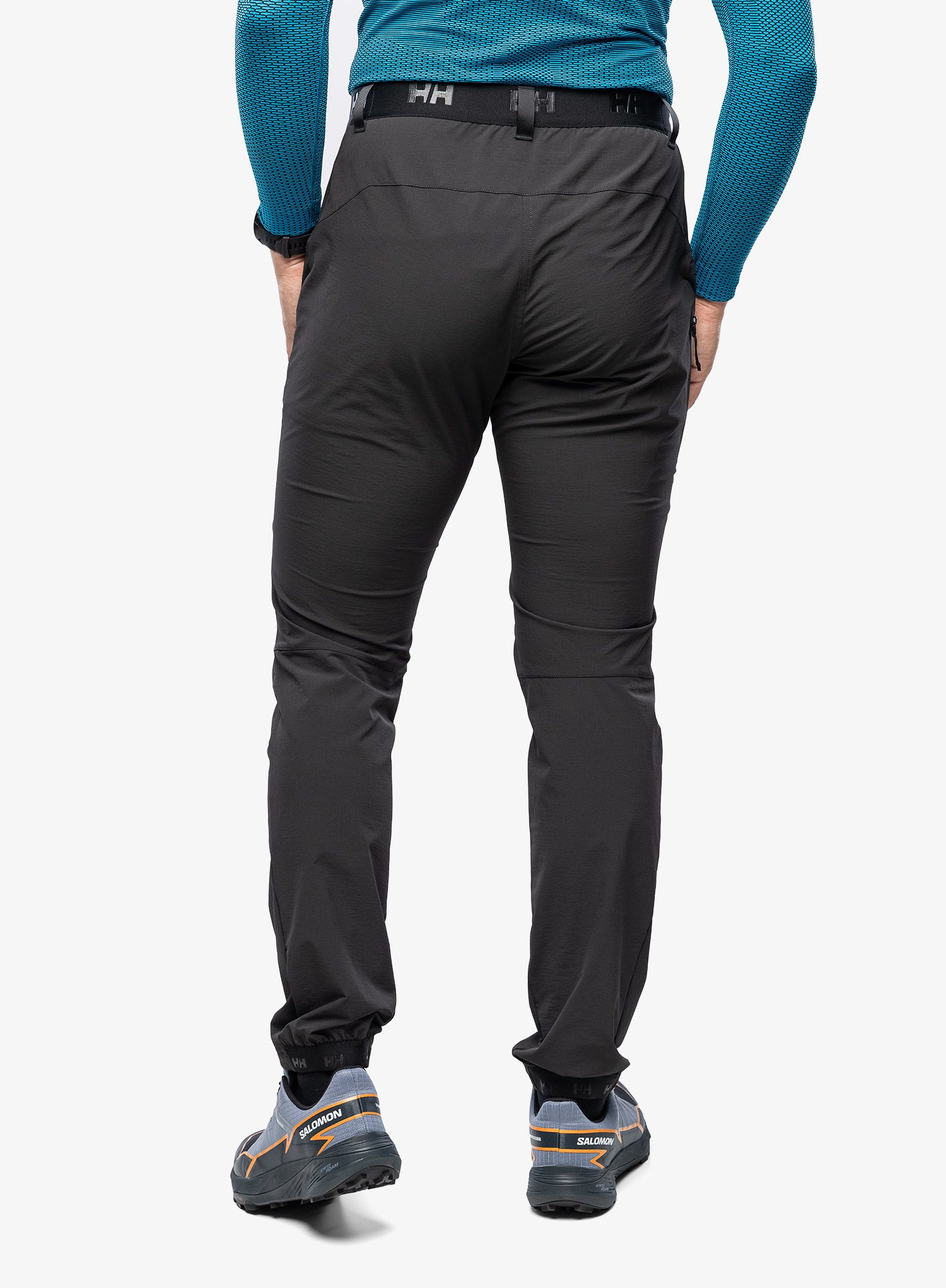 Kalhoty Helly Hansen Rask Light Softshell Pant - black