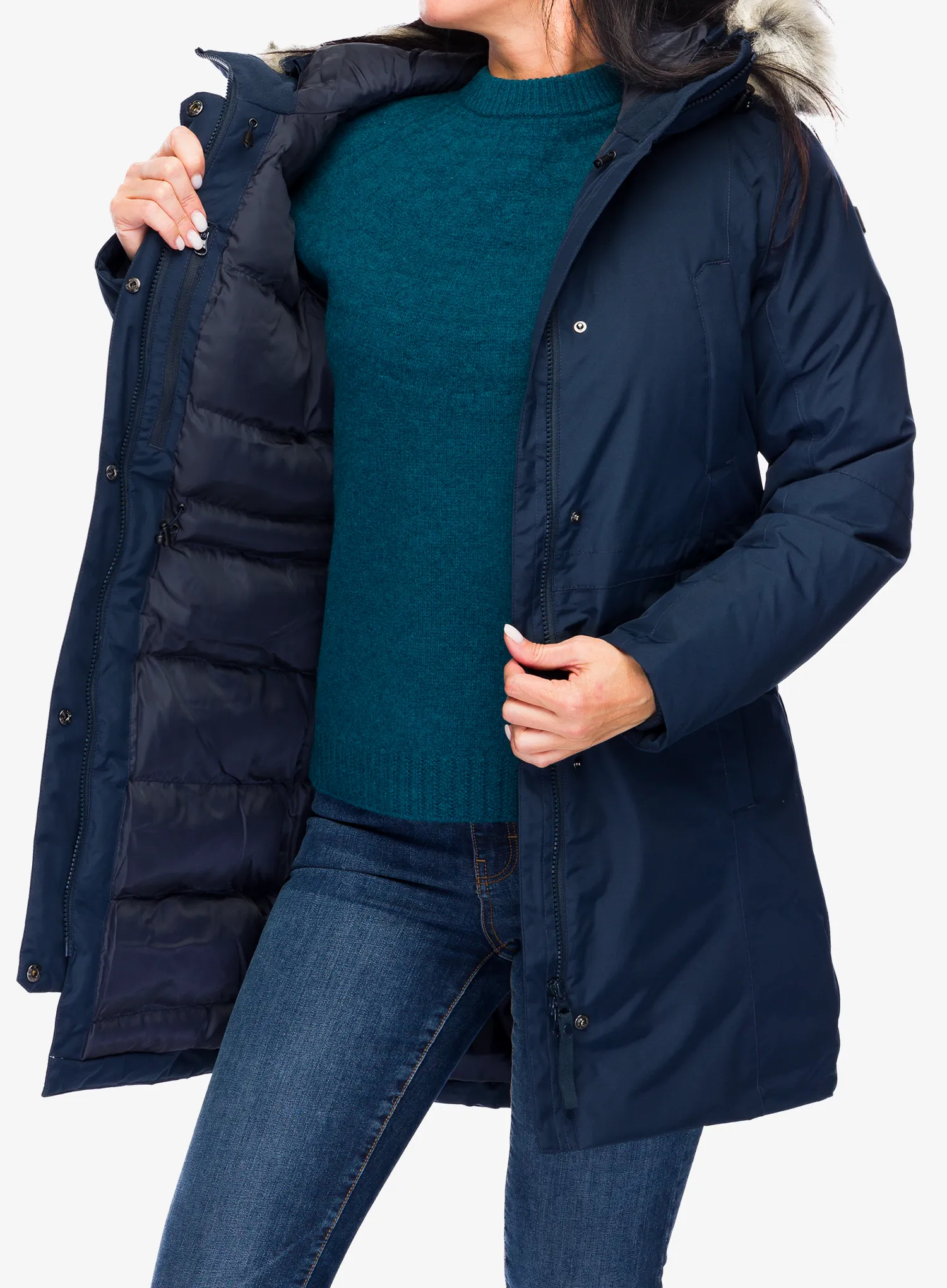 Dámský kabát Helly Hansen Senja Parka - navy