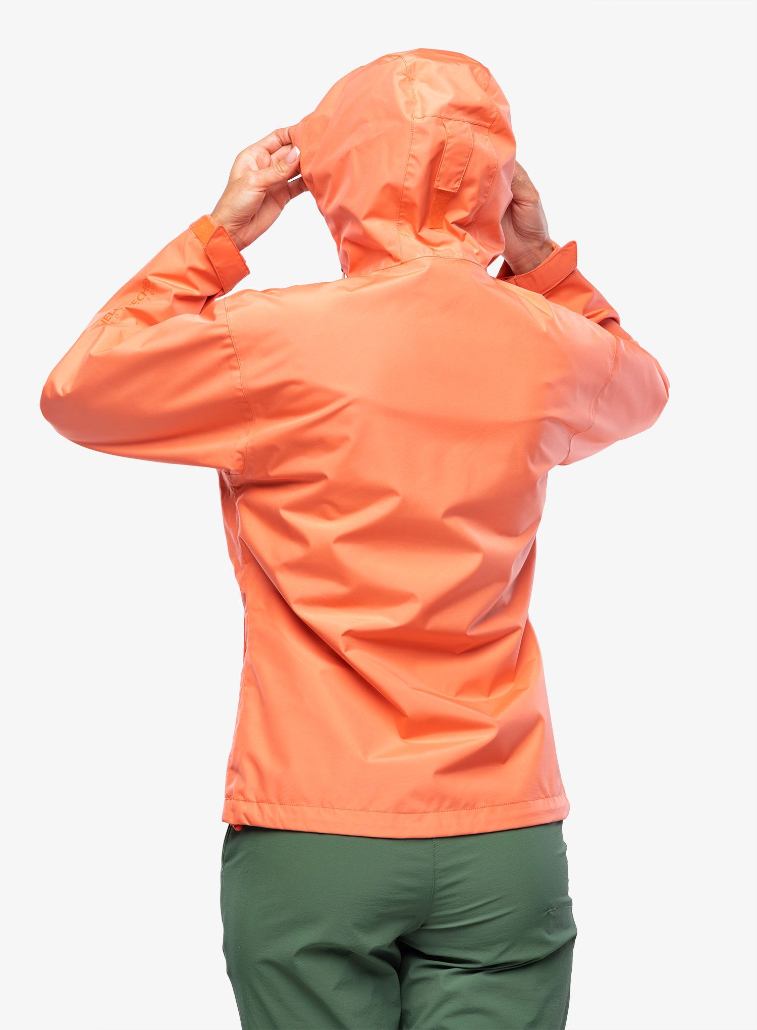Dámská bunda do deště Helly Hansen Seven J Jacket - peach echo