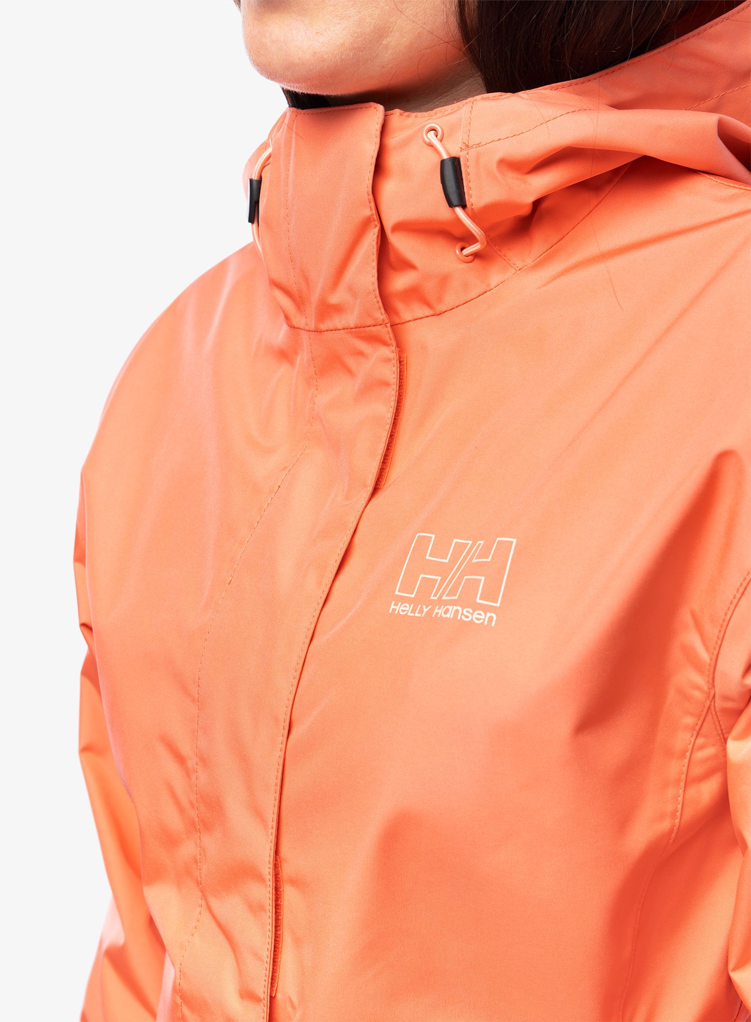Dámská bunda do deště Helly Hansen Seven J Jacket - peach echo