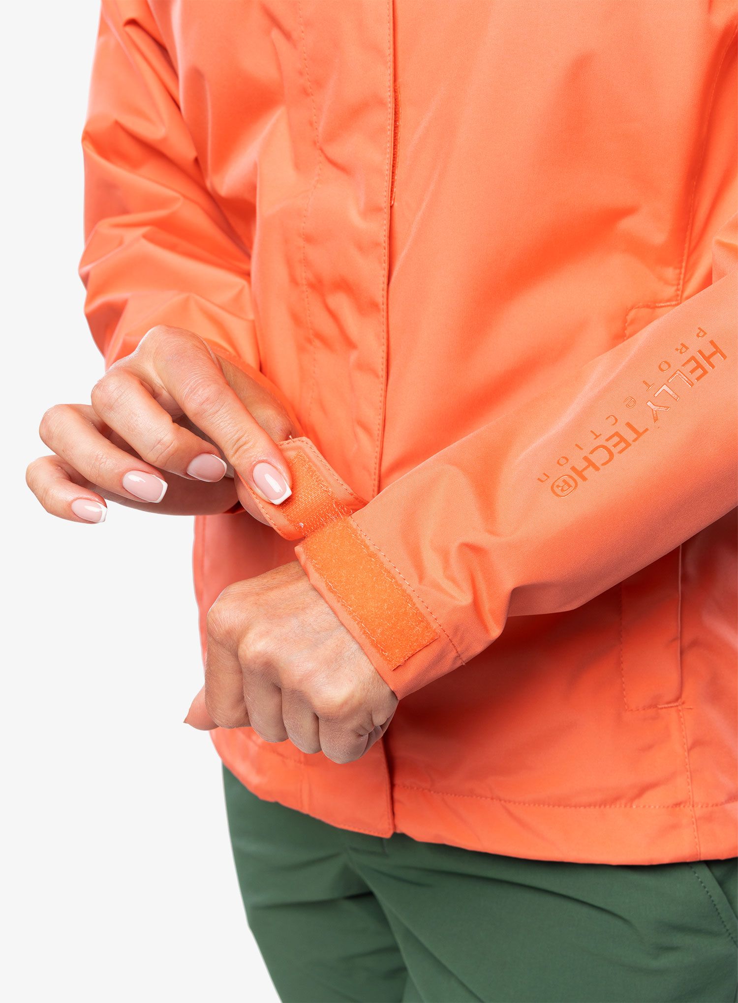 Dámská bunda do deště Helly Hansen Seven J Jacket - peach echo