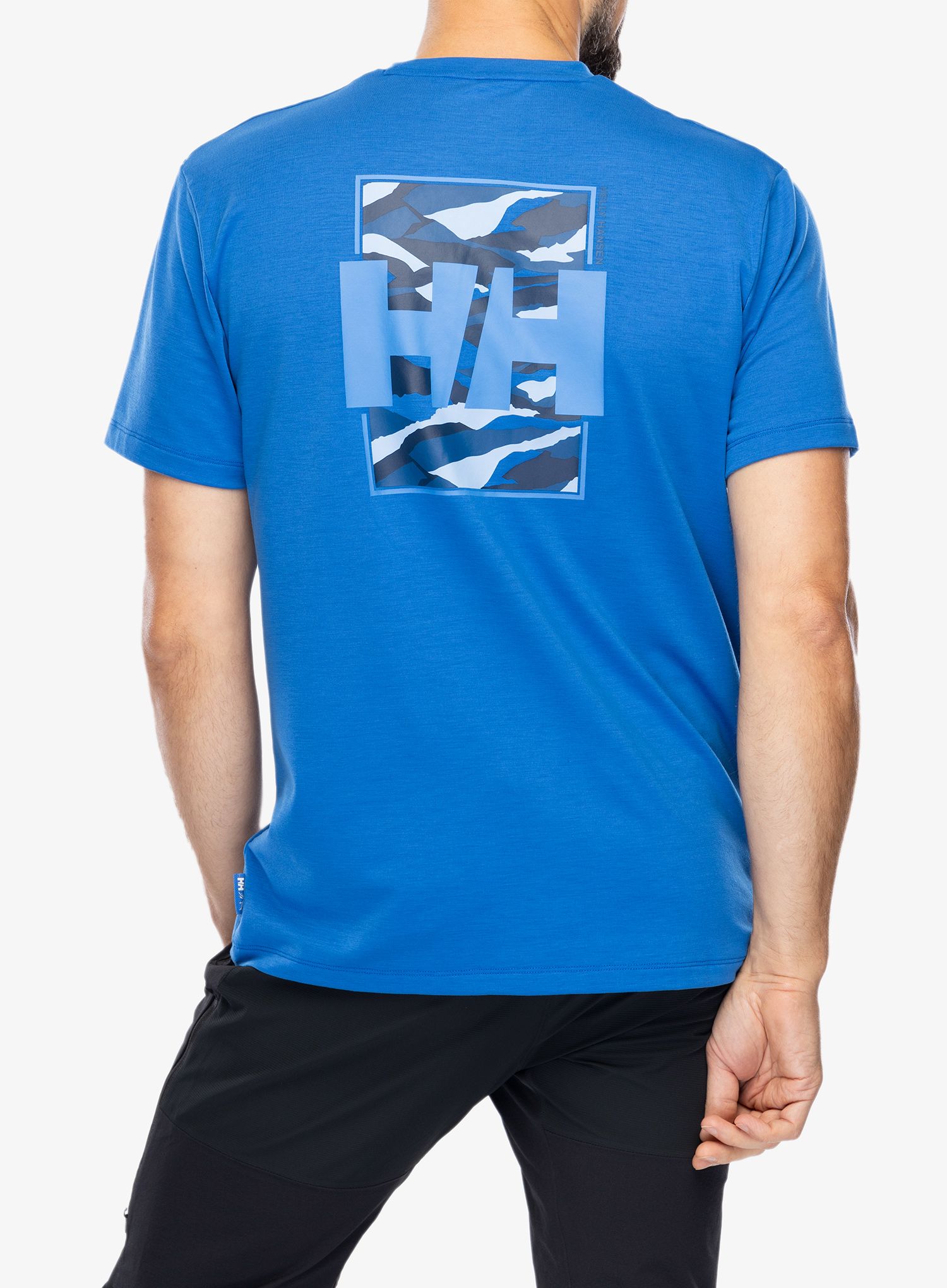 Pánské tričko Helly Hansen Skog Recycled Graphic T-Shirt - cobalt 2.0