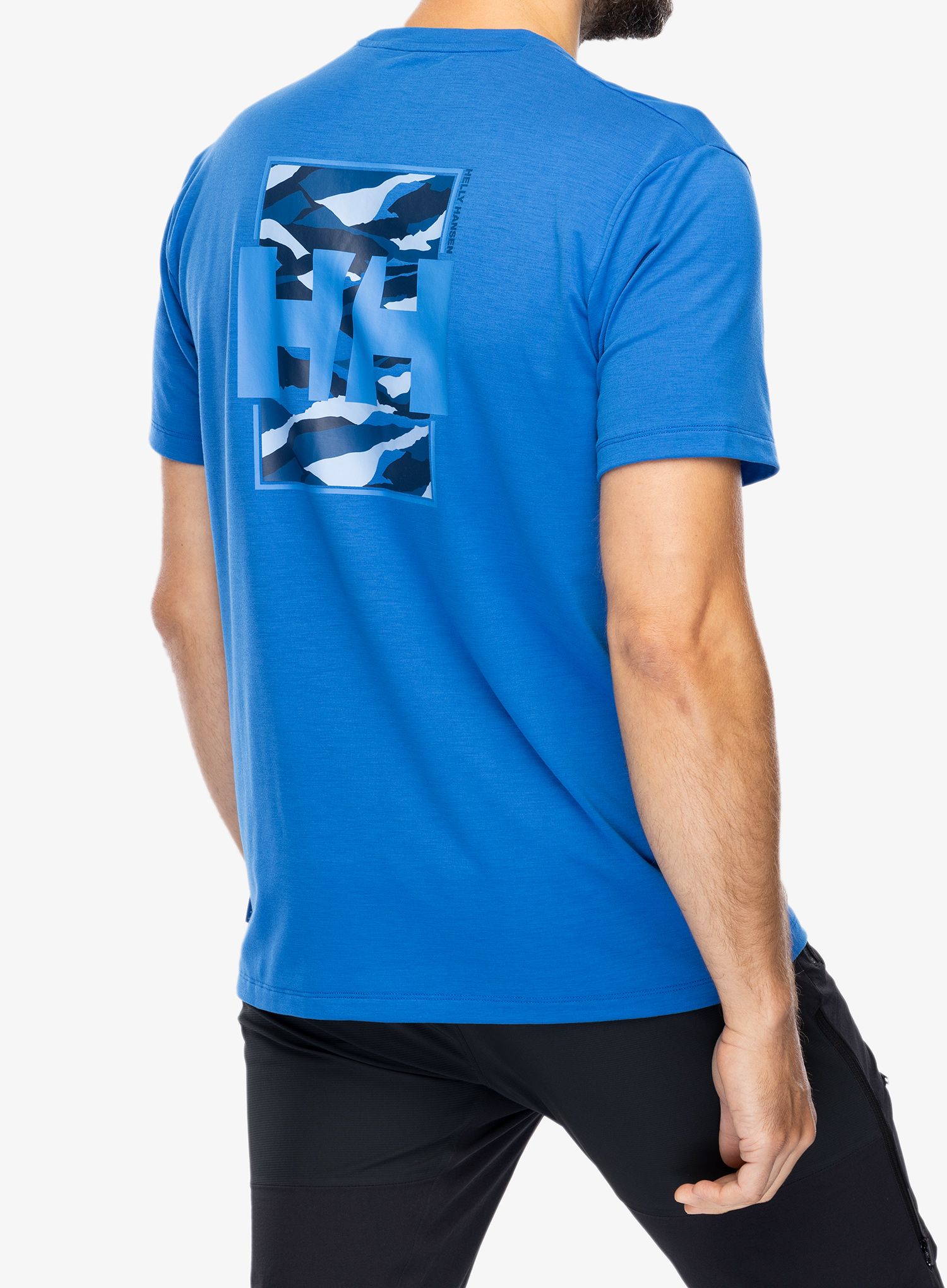 Pánské tričko Helly Hansen Skog Recycled Graphic T-Shirt - cobalt 2.0