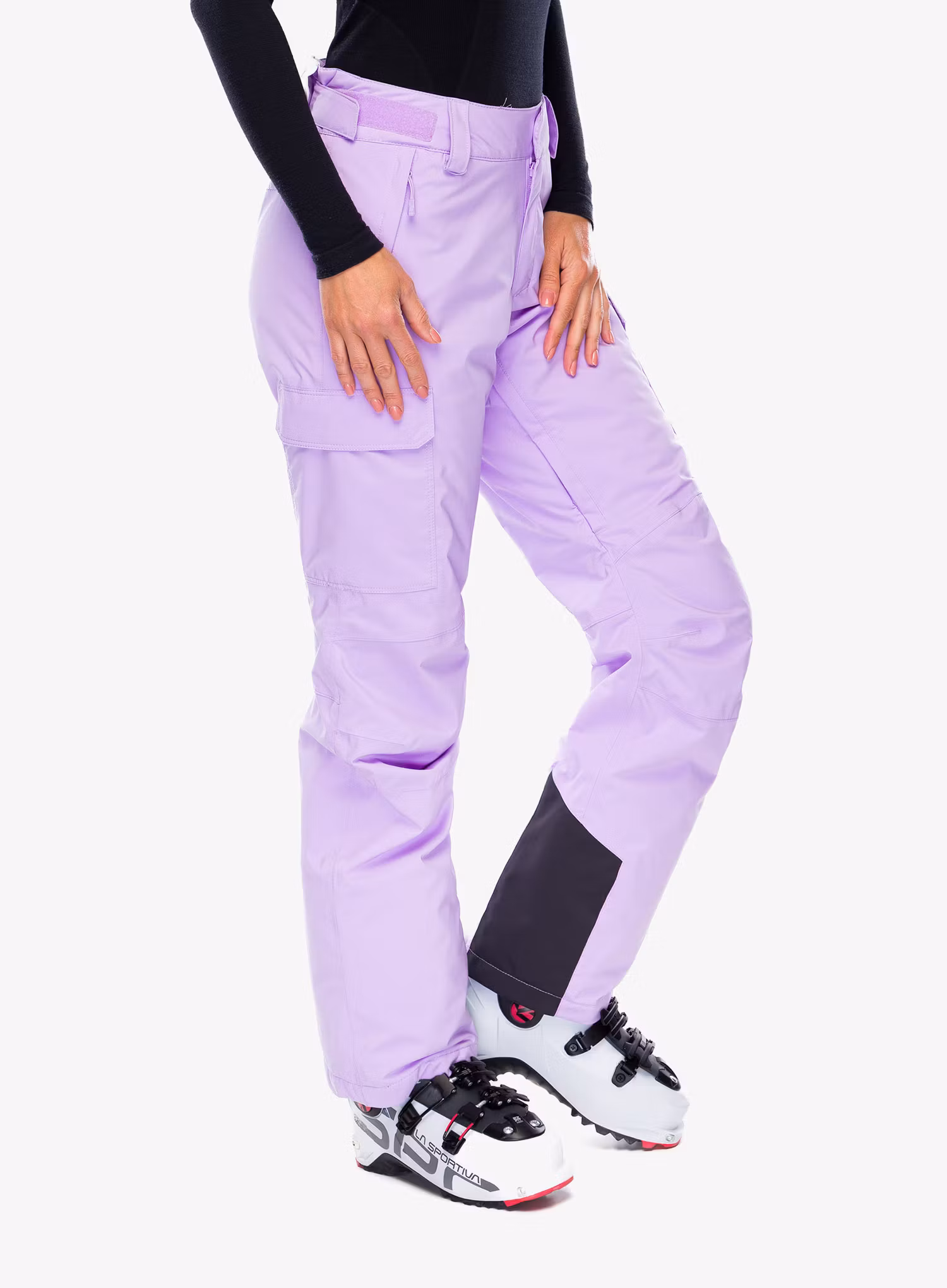 Kalhoty na lyže dámské Helly Hansen Switch Cargo Insulated Pant - heather