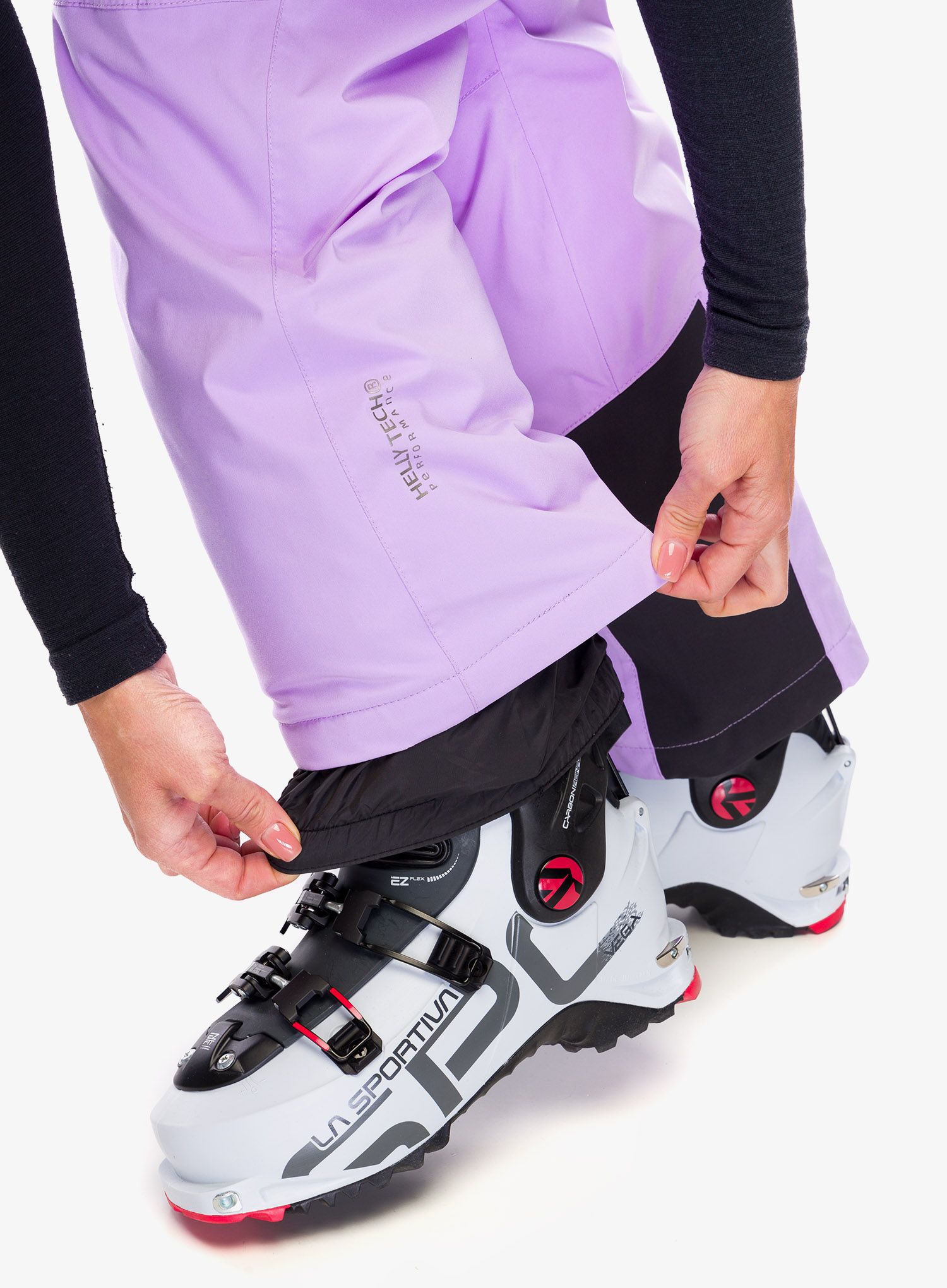 Kalhoty na lyže dámské Helly Hansen Switch Cargo Insulated Pant - heather