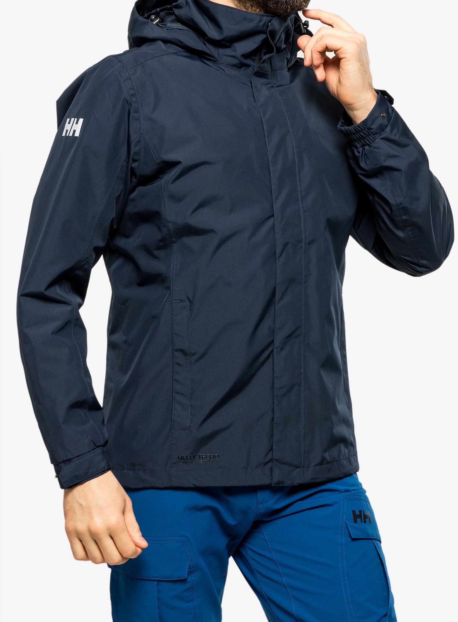 Bunda do deště Helly Hansen Team Dubliner Jacket - navy